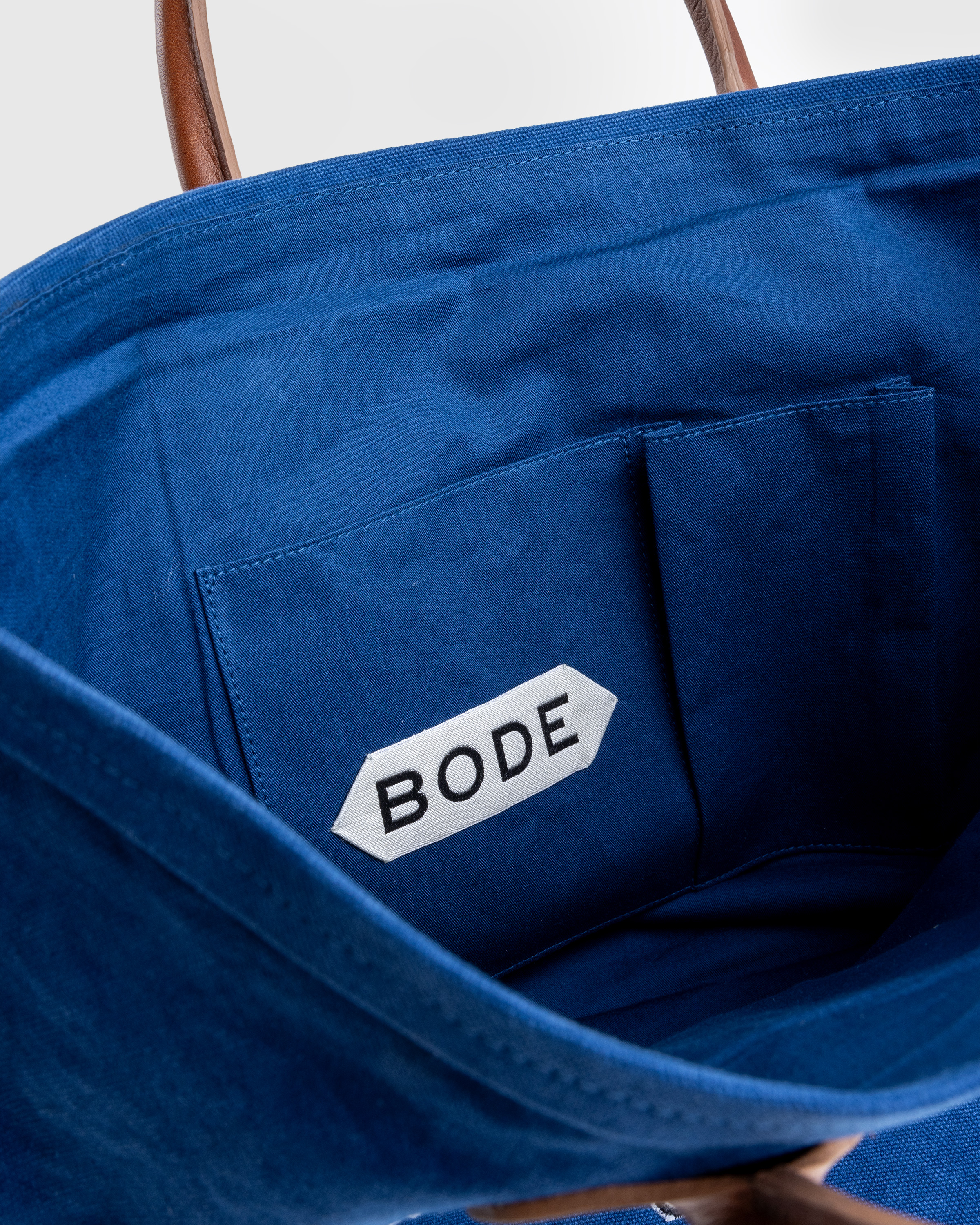 Bode – Clothesline Tote Blue Multi - Bags - Blue - Image 6