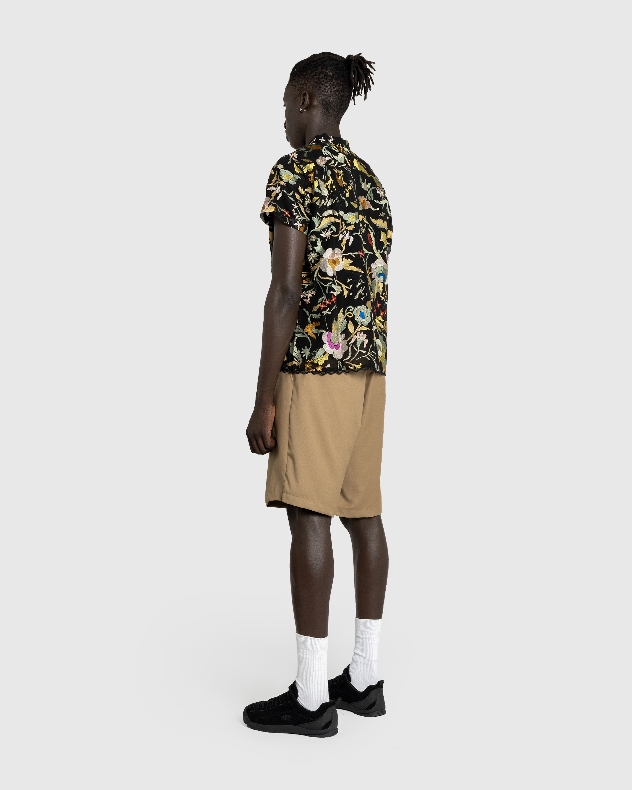 Bode – Heirloom Floral Short-Sleeve Shirt Multi - Shortsleeve Shirts - Orange - Image 4