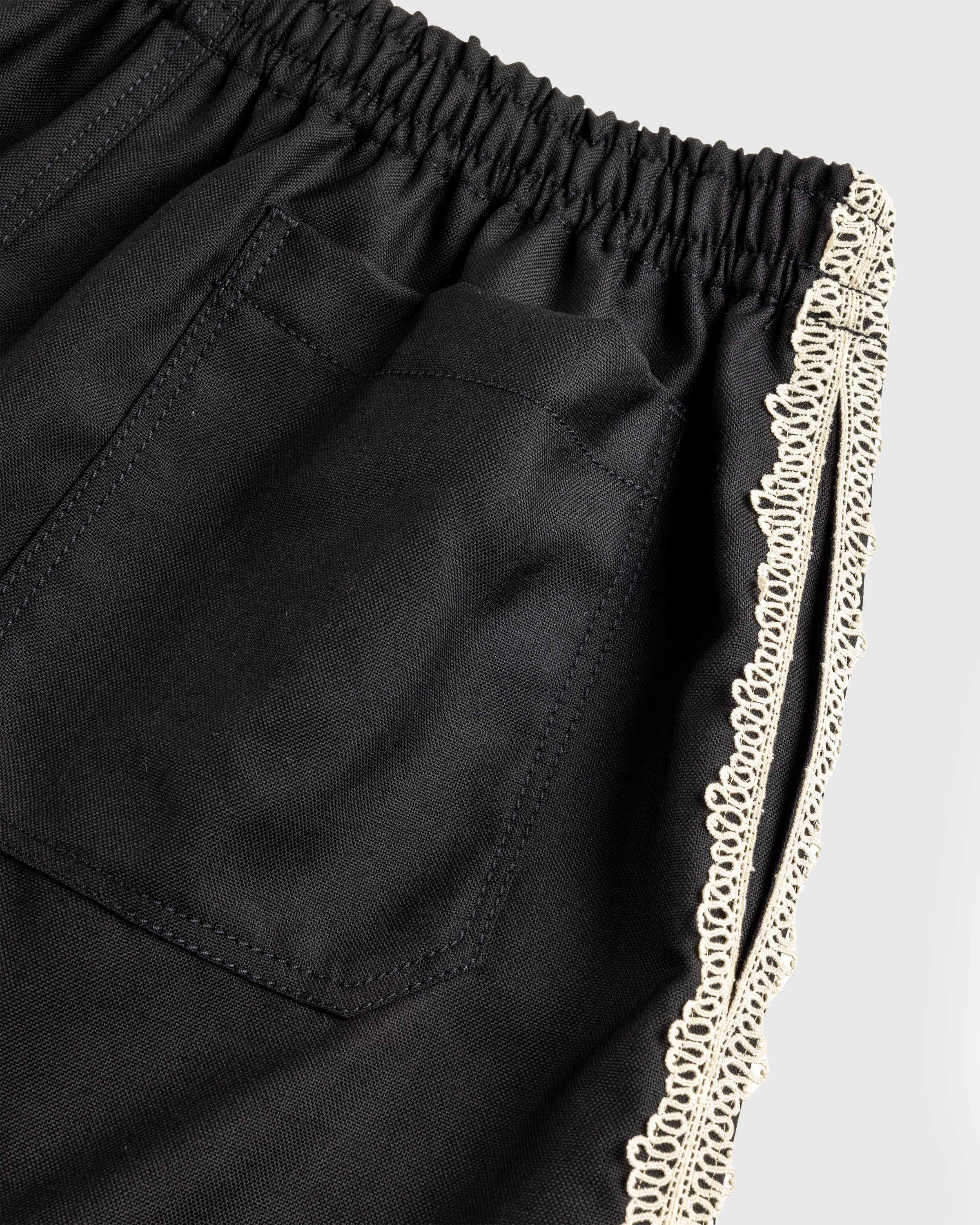 Bode – Lacework Shorts Black - Short Cuts - Black - Image 7