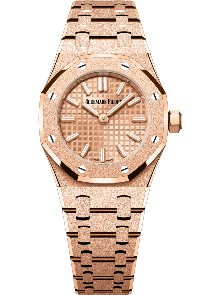 AP Royal Oak Frosted Mini Watches 2024 rose gold