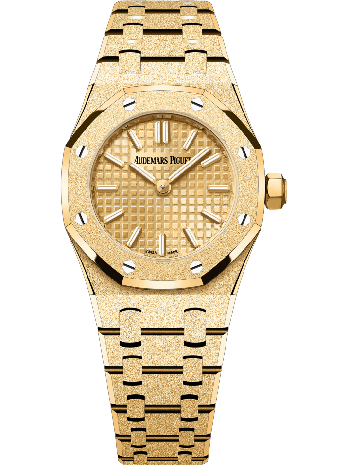 AP Royal Oak Frosted Mini Watches 2024 yellow gold