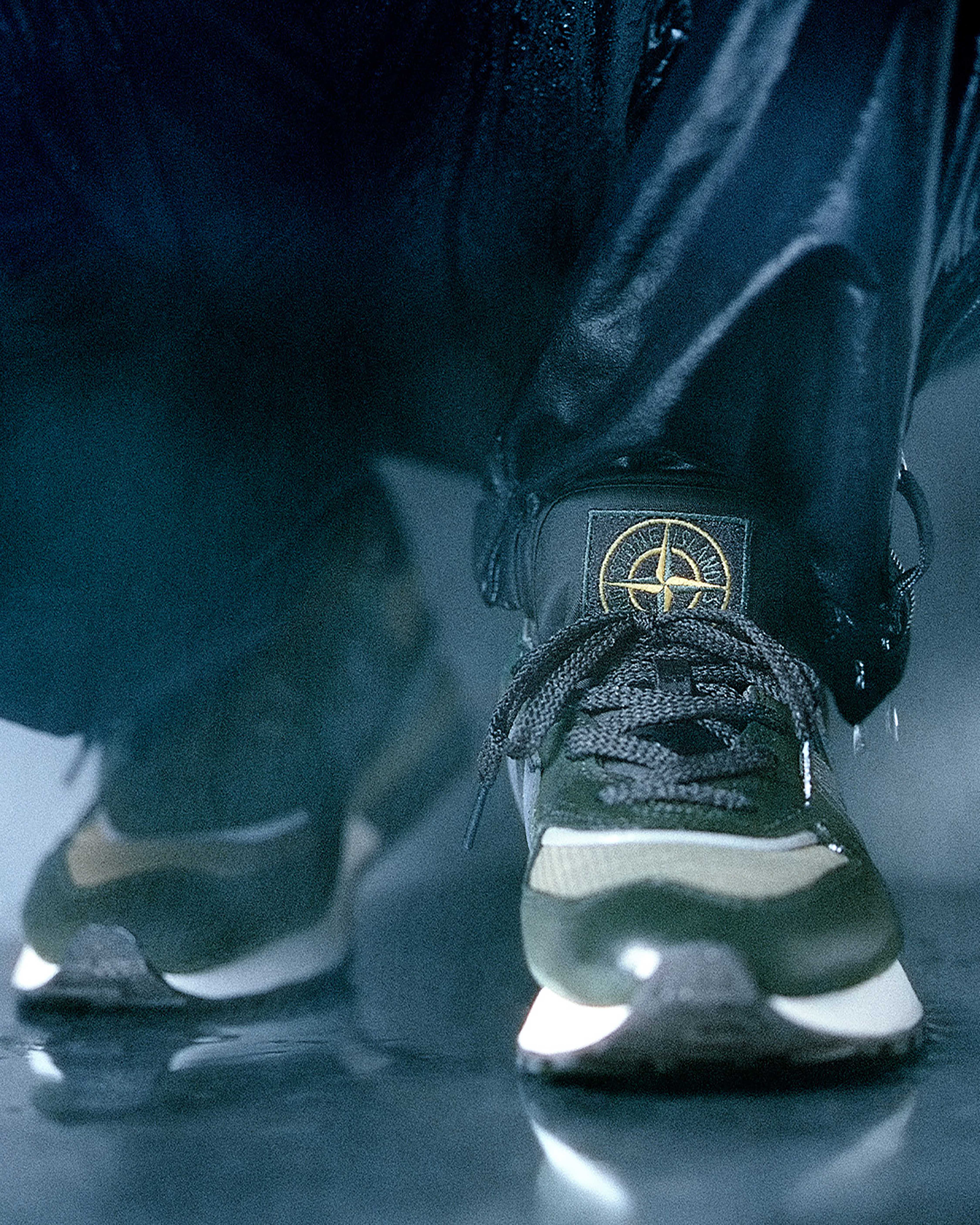 Stone Island u0026 New Balance Unveil Another Techy Dad Shoe