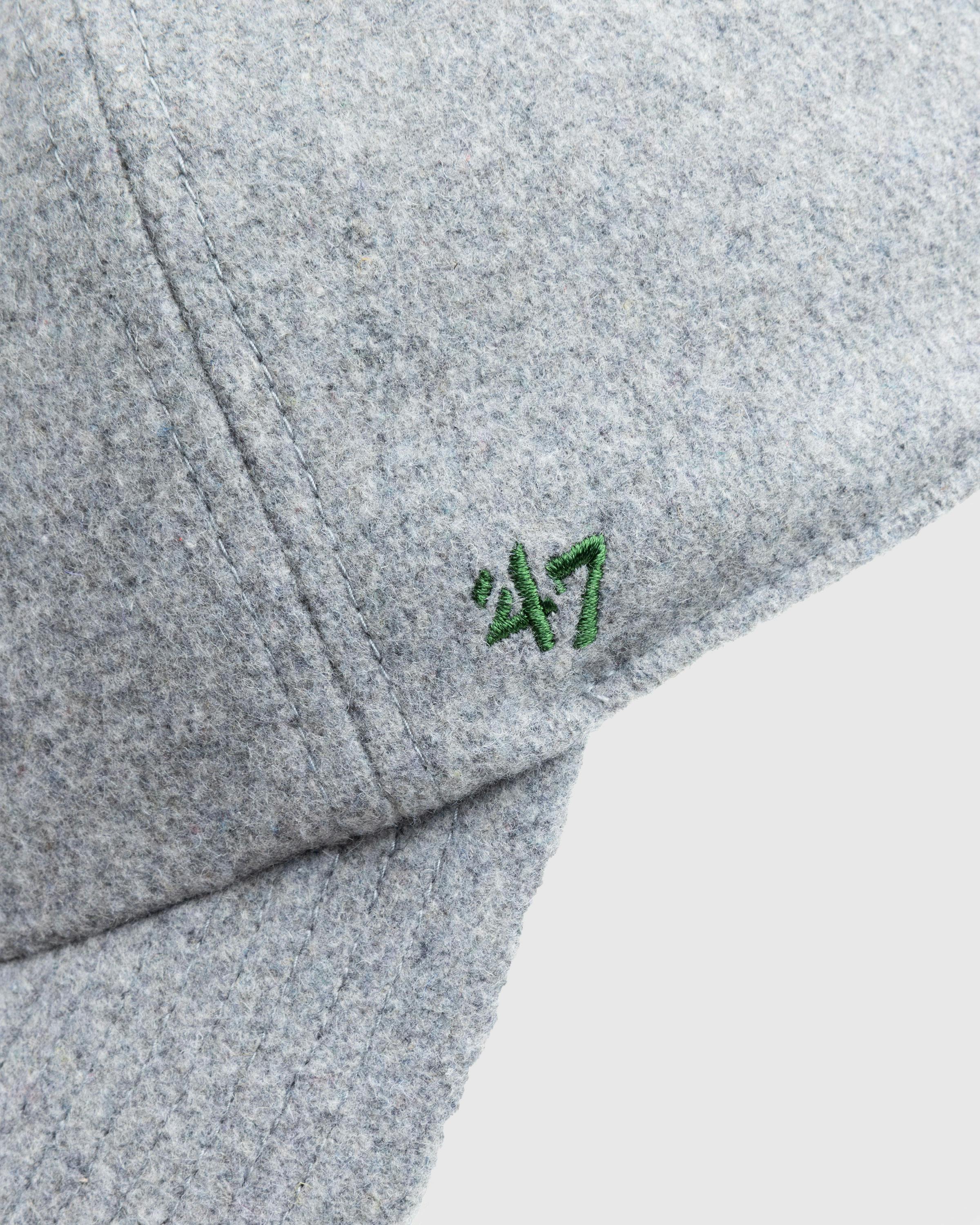 RUF x Highsnobiety – Wool Logo Cap Grey - Caps - Grey - Image 9