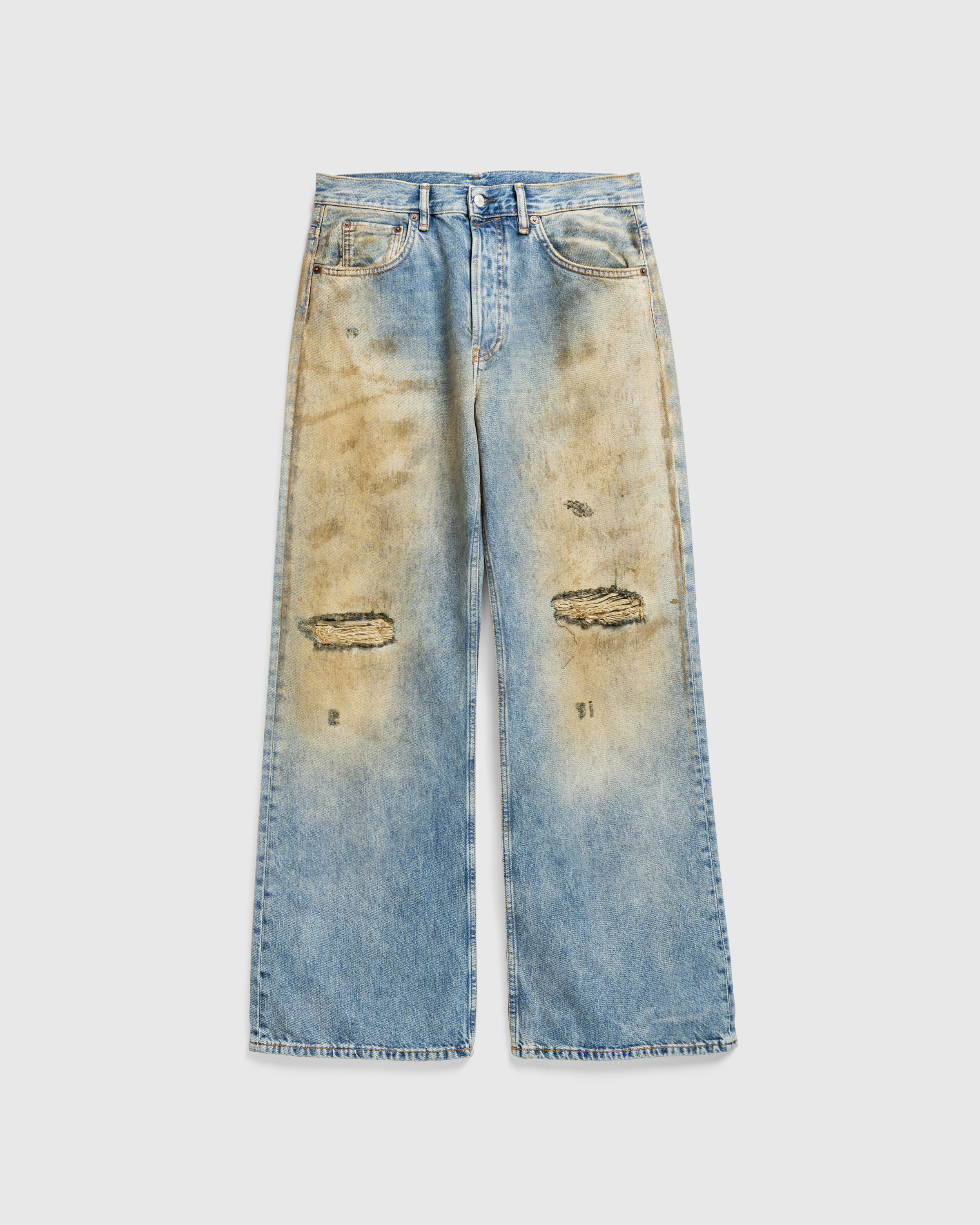 Acne Studios – Loose Fit Jeans 2021M Mid Blue - Denim - Blue - Image 1