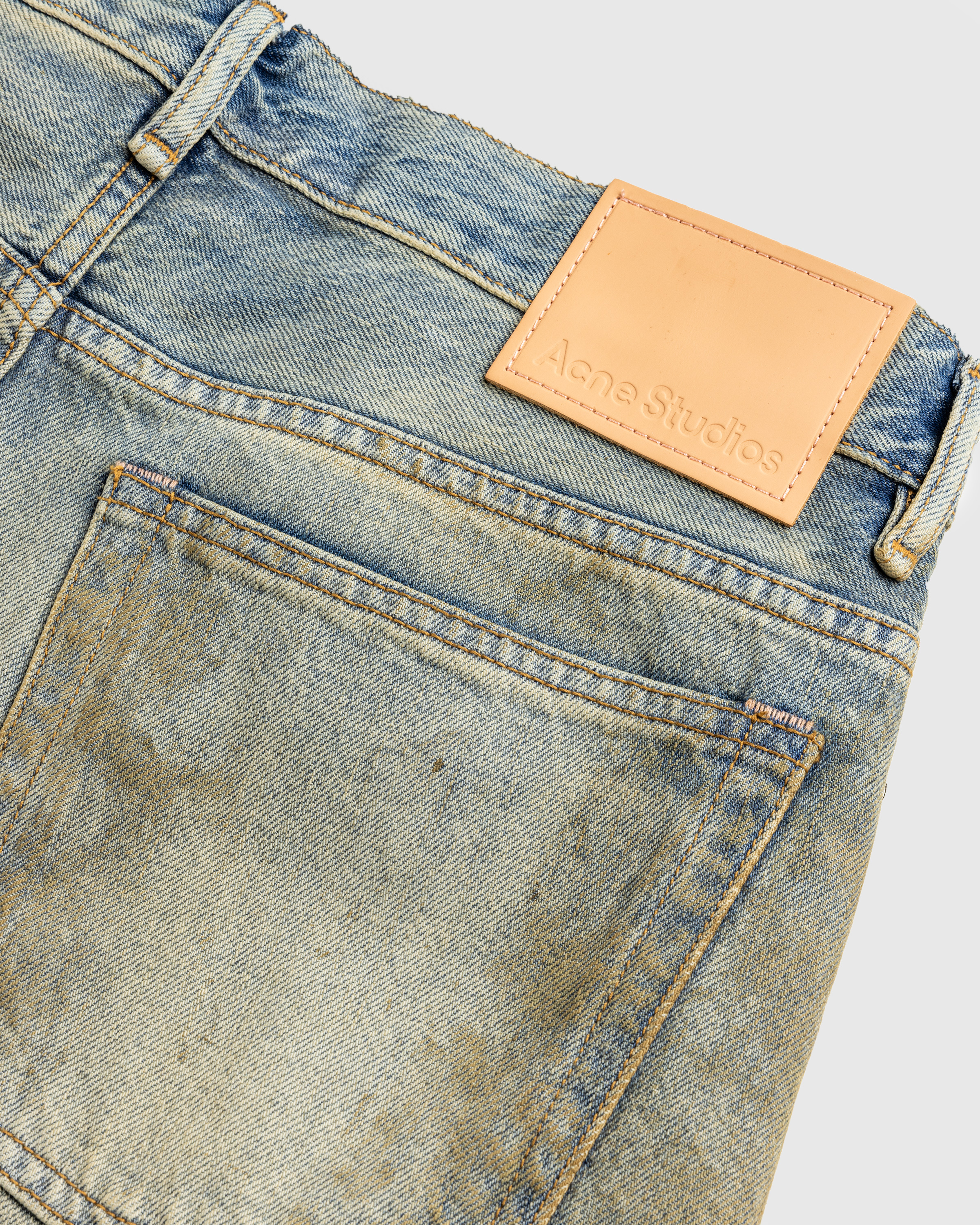 Acne Studios – Loose Fit Jeans 2021M Mid Blue - Denim - Blue - Image 6