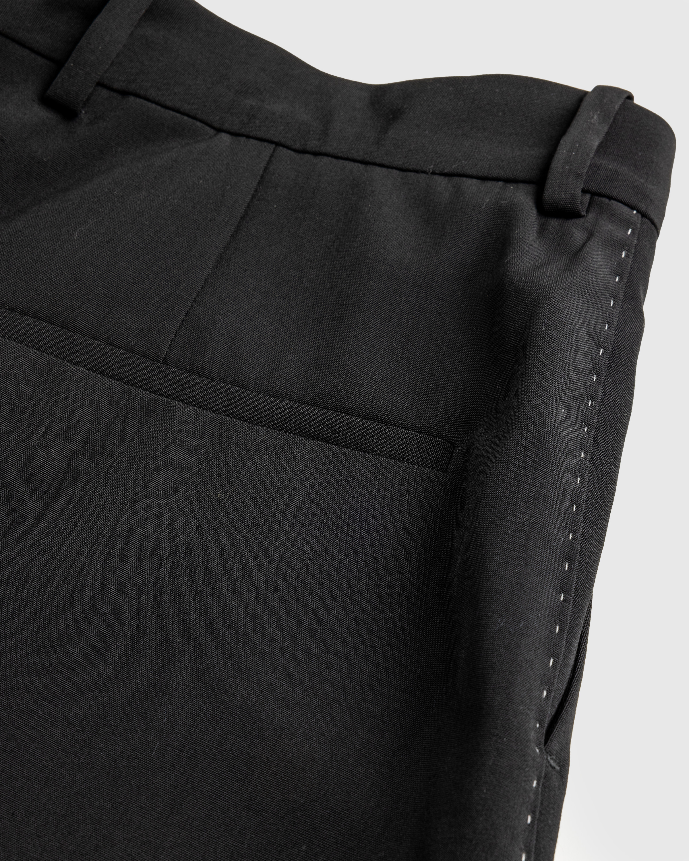 Acne Studios – Wool Trousers Black - Trousers - Black - Image 7