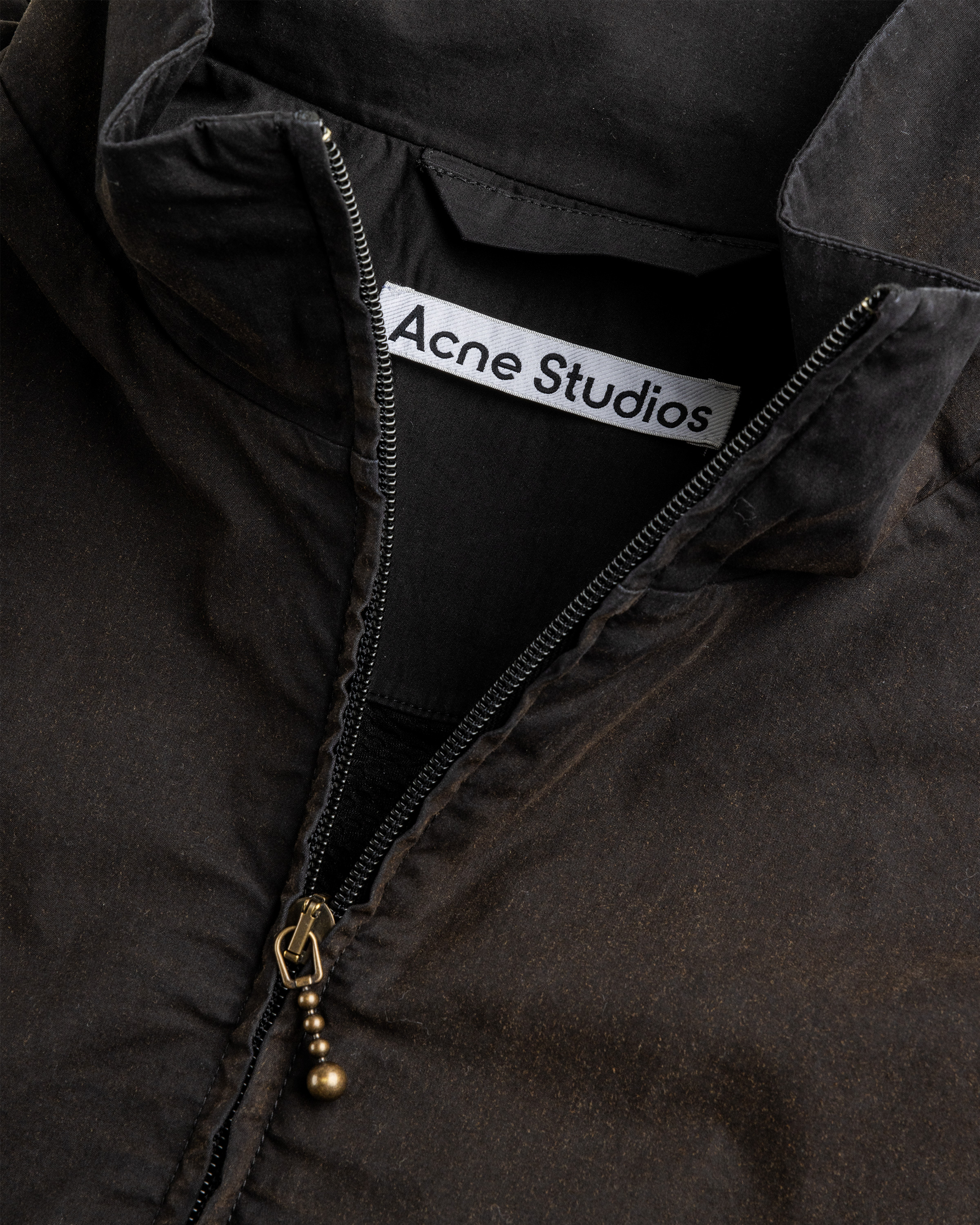Acne Studios – Logo Zipper Jacket Black - Jackets - Black - Image 6