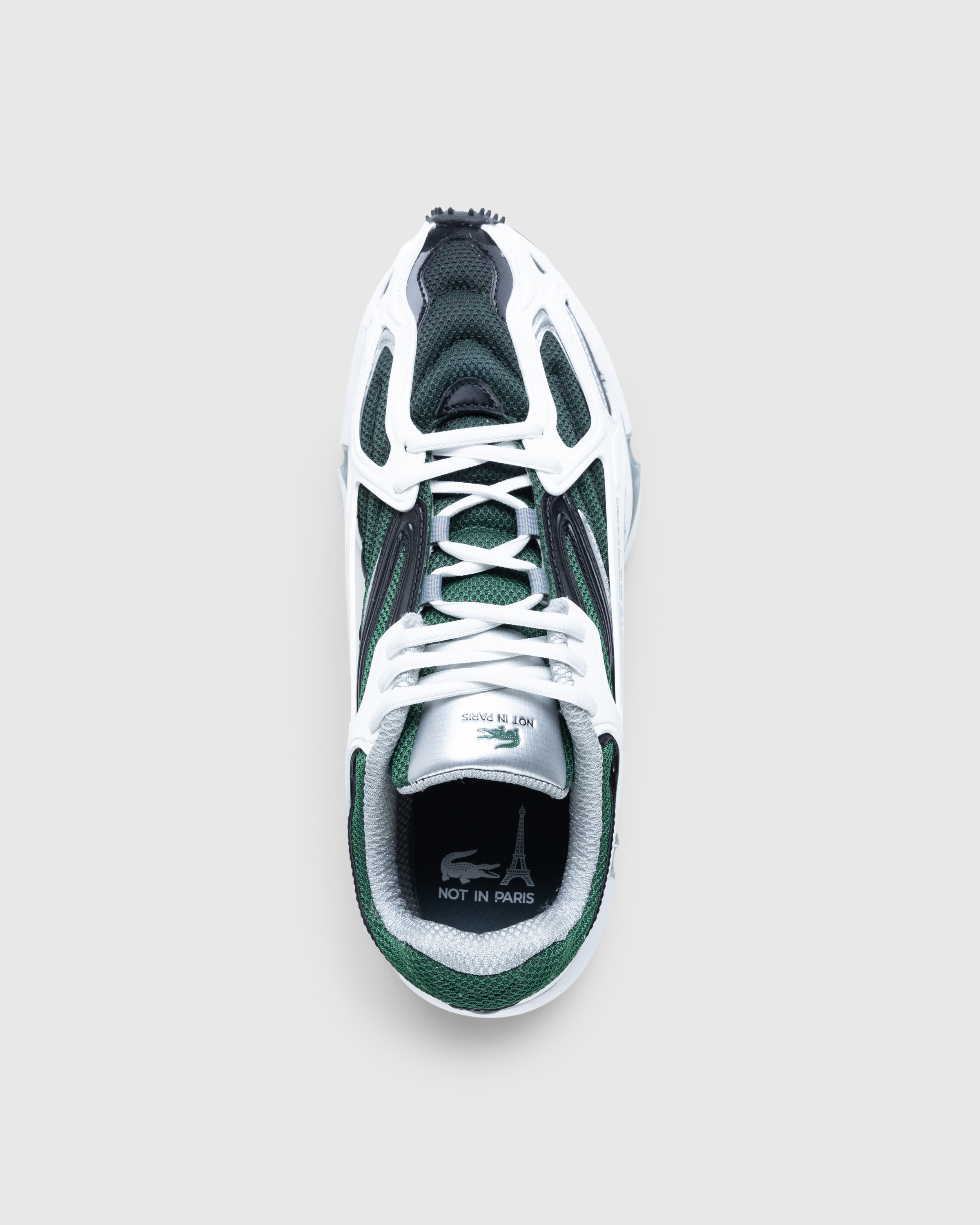 Lacoste x Highsnobiety – L003 2k24 (M) "Not In Paris" Multi - Low Top Sneakers - Green - Image 5