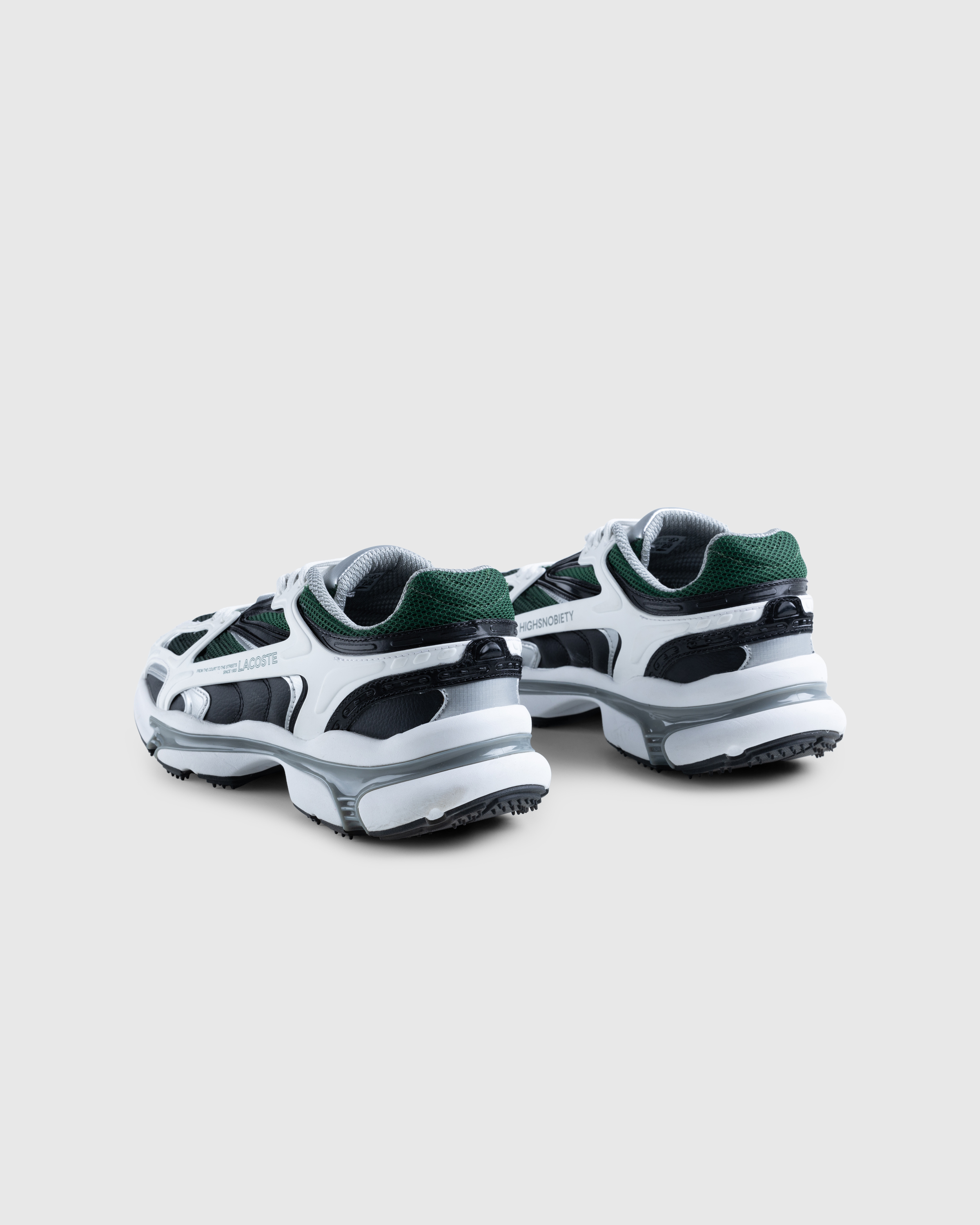 Lacoste x Highsnobiety – L003 2k24 (M) "Not In Paris" Multi - Low Top Sneakers - Green - Image 4