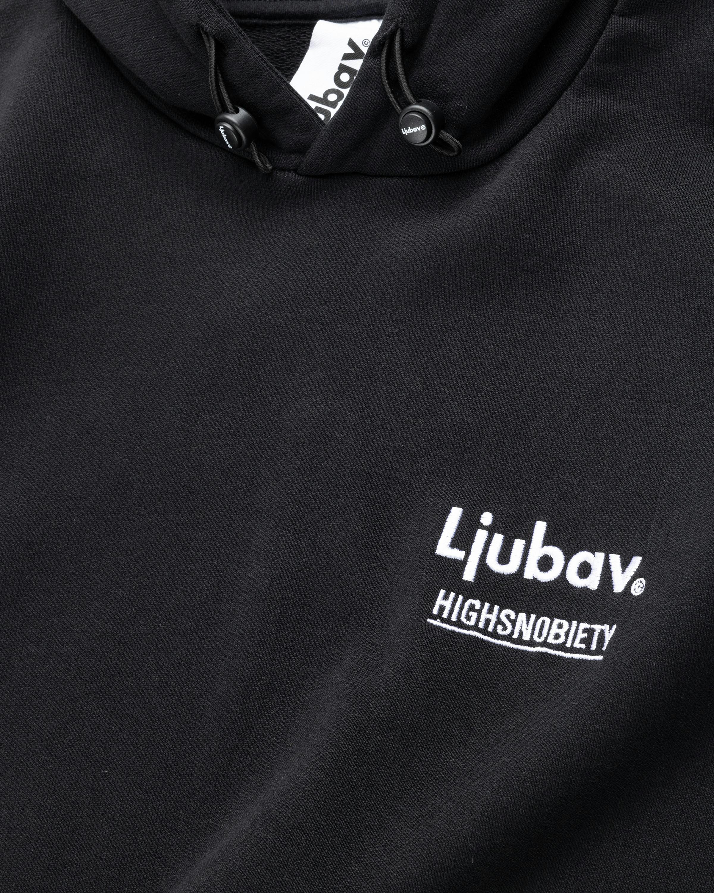 Ljubav x Highsnobiety – Landscape Hoodie Black - Hoodies - Black - Image 8