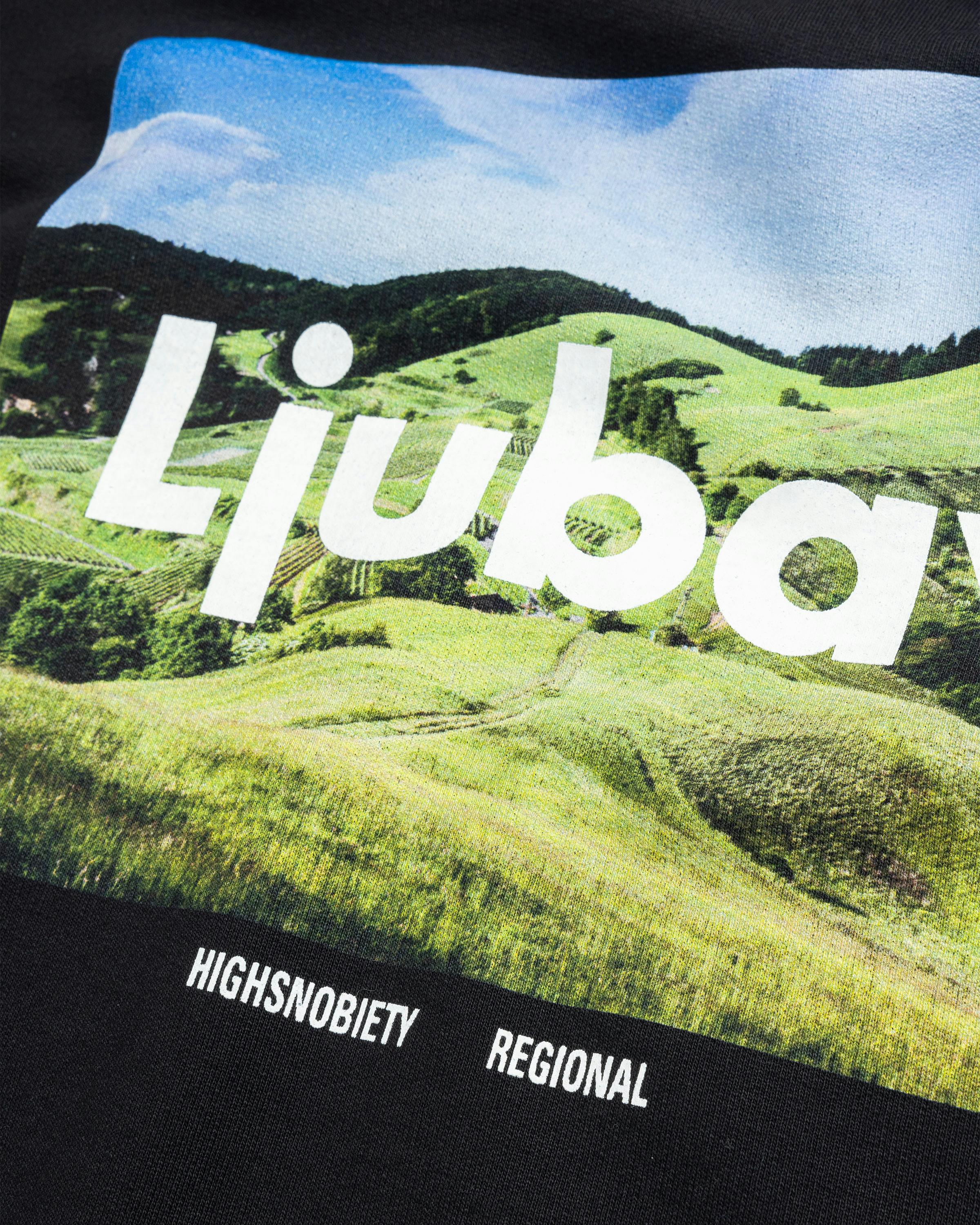 Ljubav x Highsnobiety – Landscape Hoodie Black - Hoodies - Black - Image 10