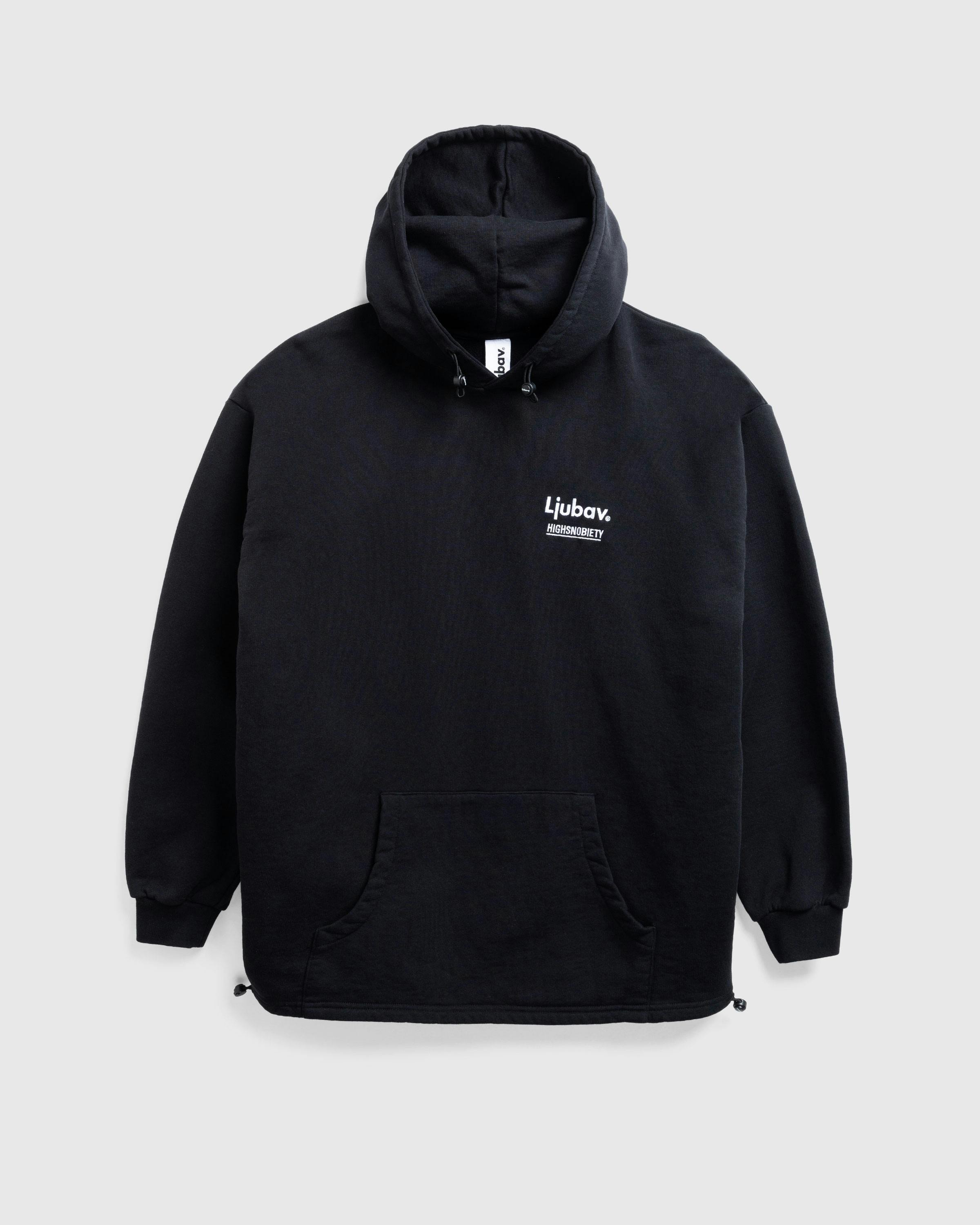 Ljubav x Highsnobiety – Landscape Hoodie Black - Hoodies - Black - Image 3