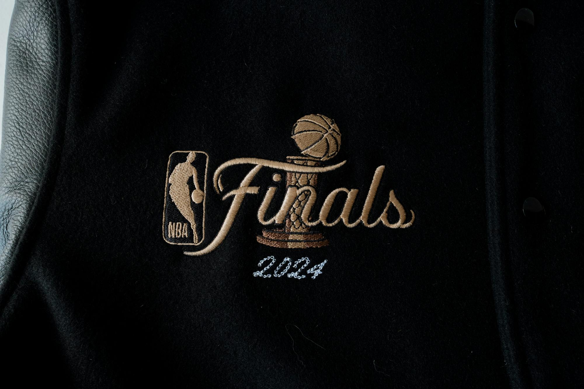 Drake's OVO NBA Finals Jacket with ESPN