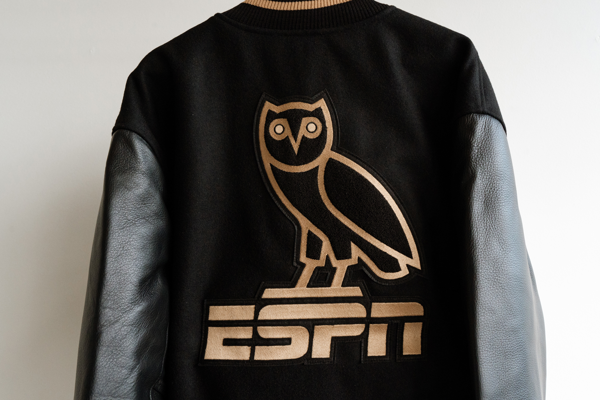 Drake's OVO NBA Finals Jacket with ESPN