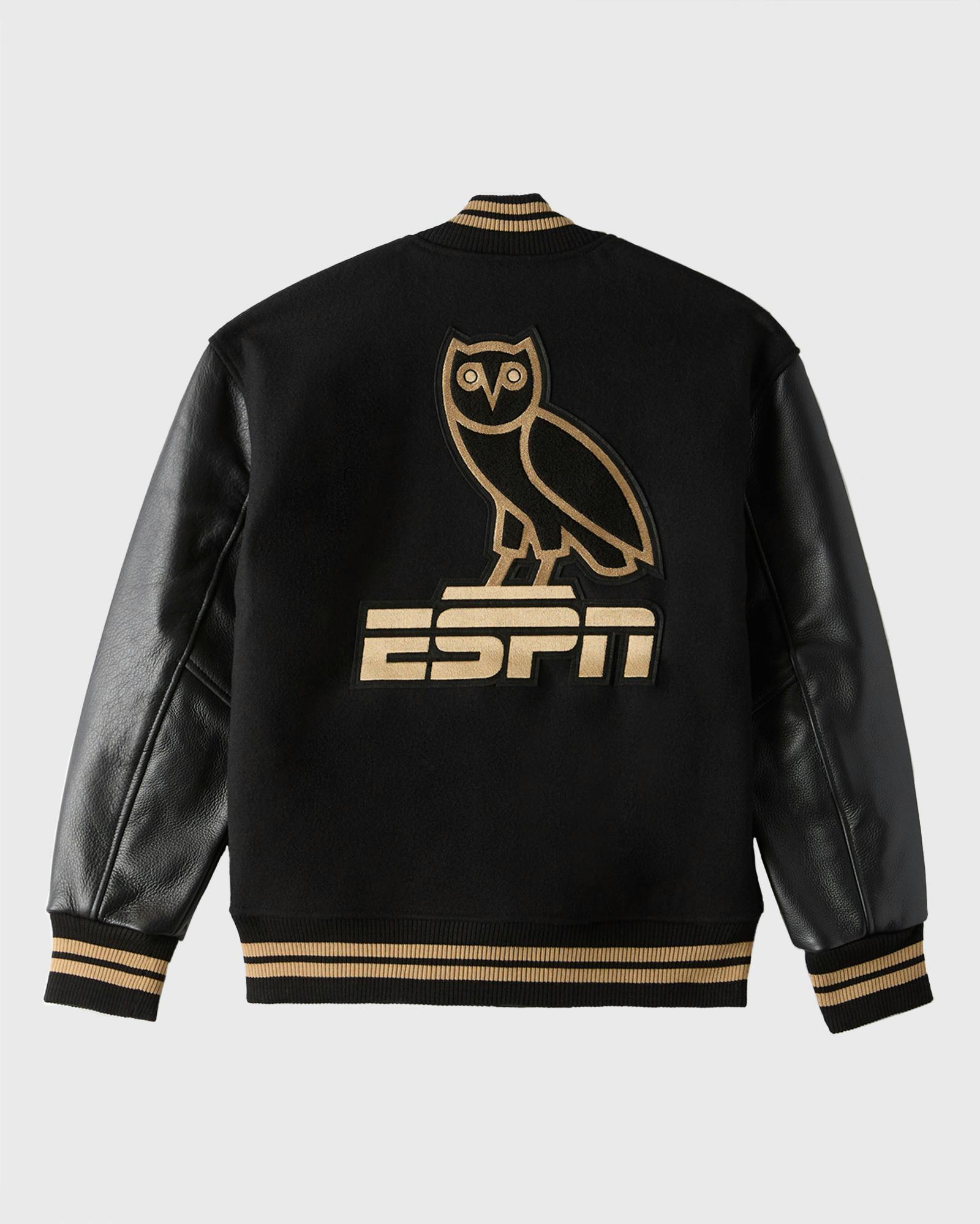 Drake's OVO NBA Finals Jacket with ESPN