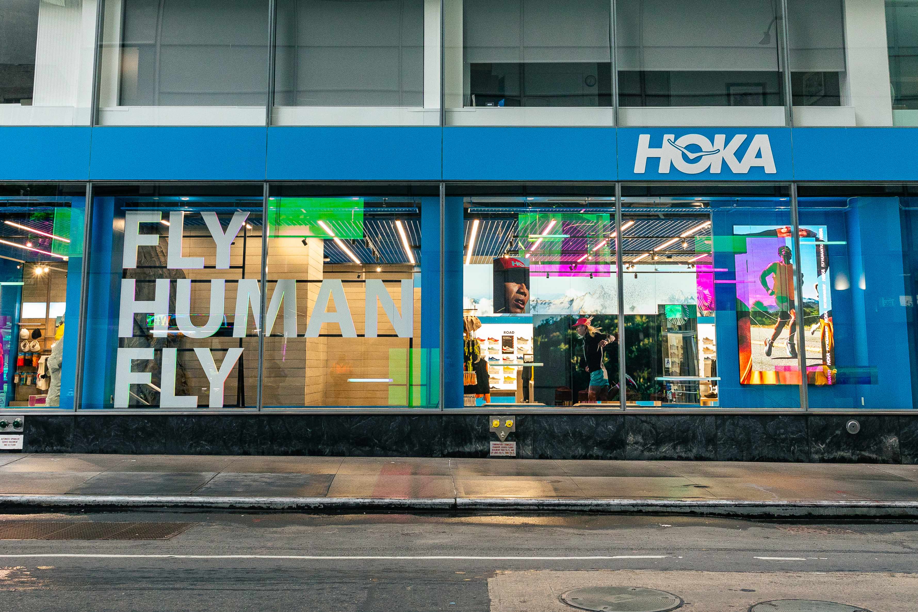 HOKA's New York flagship store