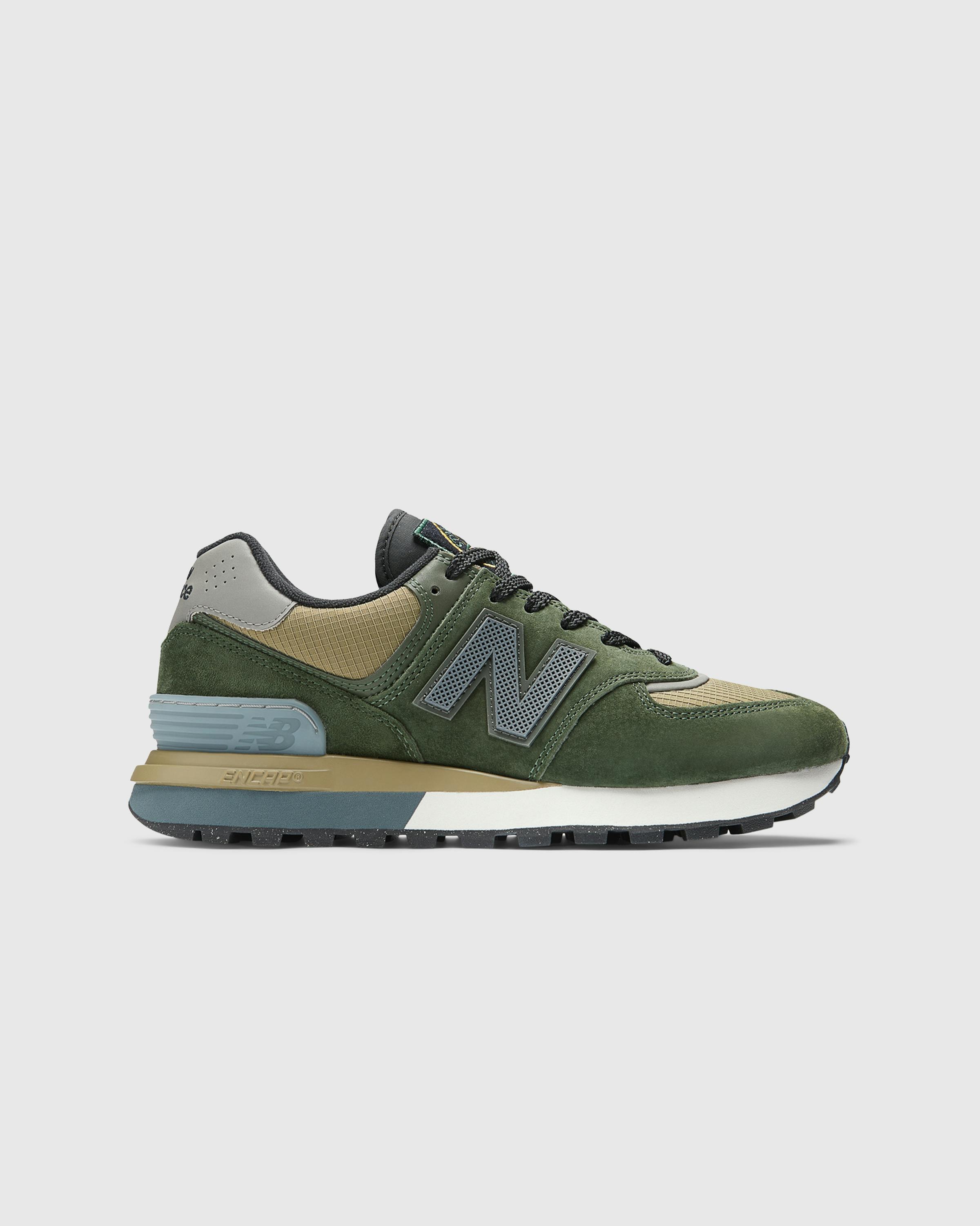 New Balance x Stone Island – U574LGIL-001 Dark Green - Low Top Sneakers - Green - Image 1