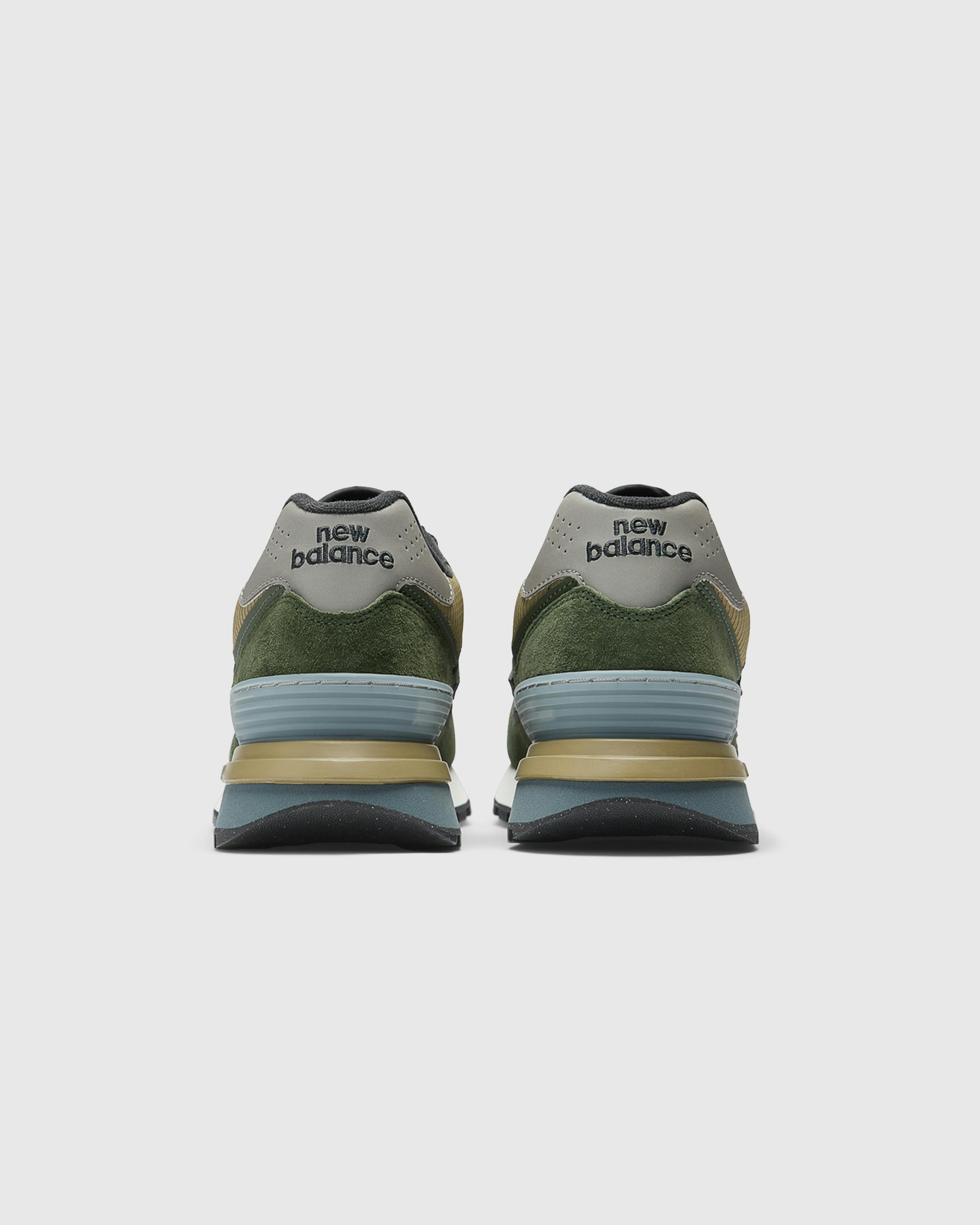 New Balance x Stone Island – U574LGIL-001 Dark Green - Low Top Sneakers - Green - Image 4