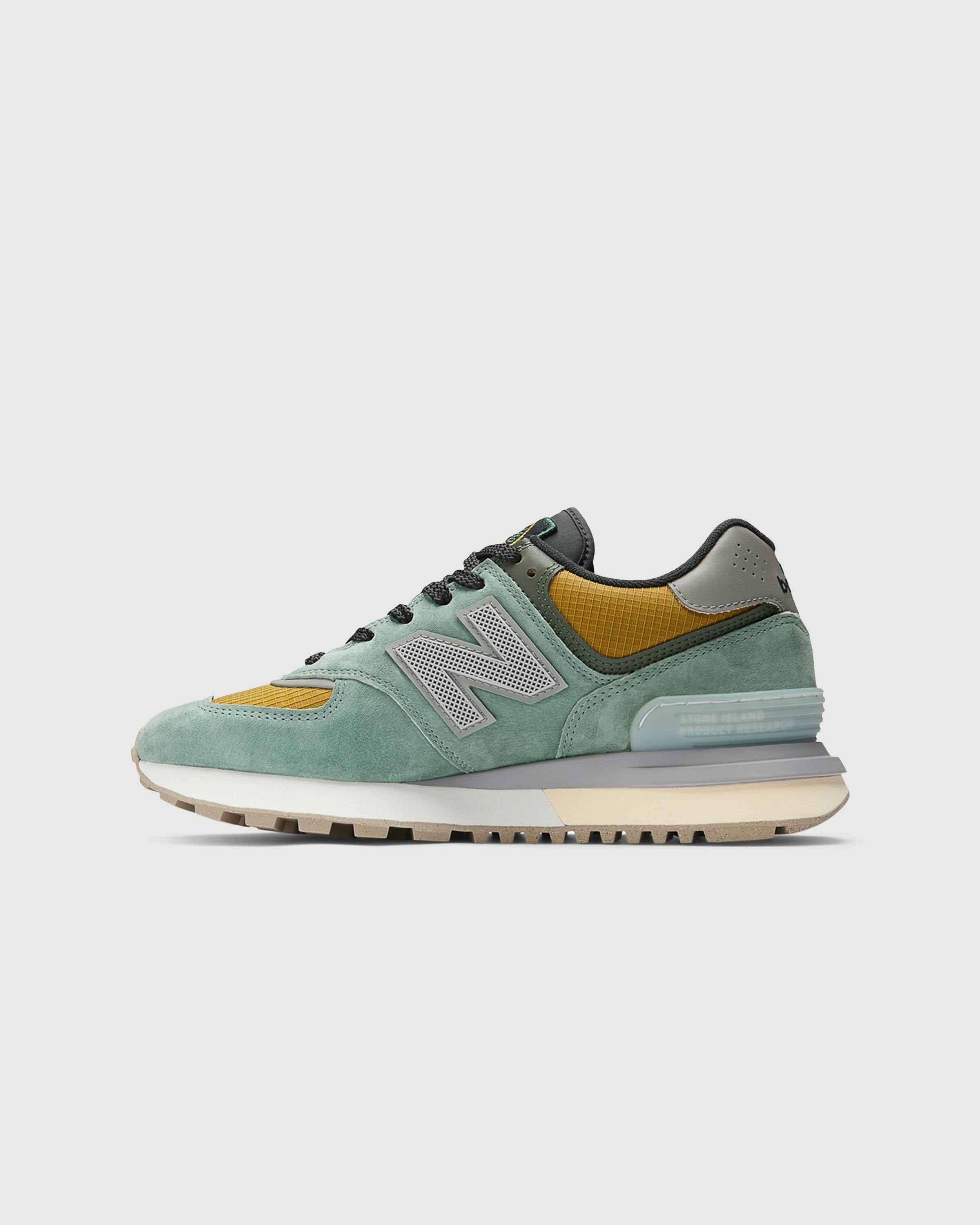 New Balance x Stone Island – U574LGTN-002 Light Green - Low Top Sneakers - Green - Image 2