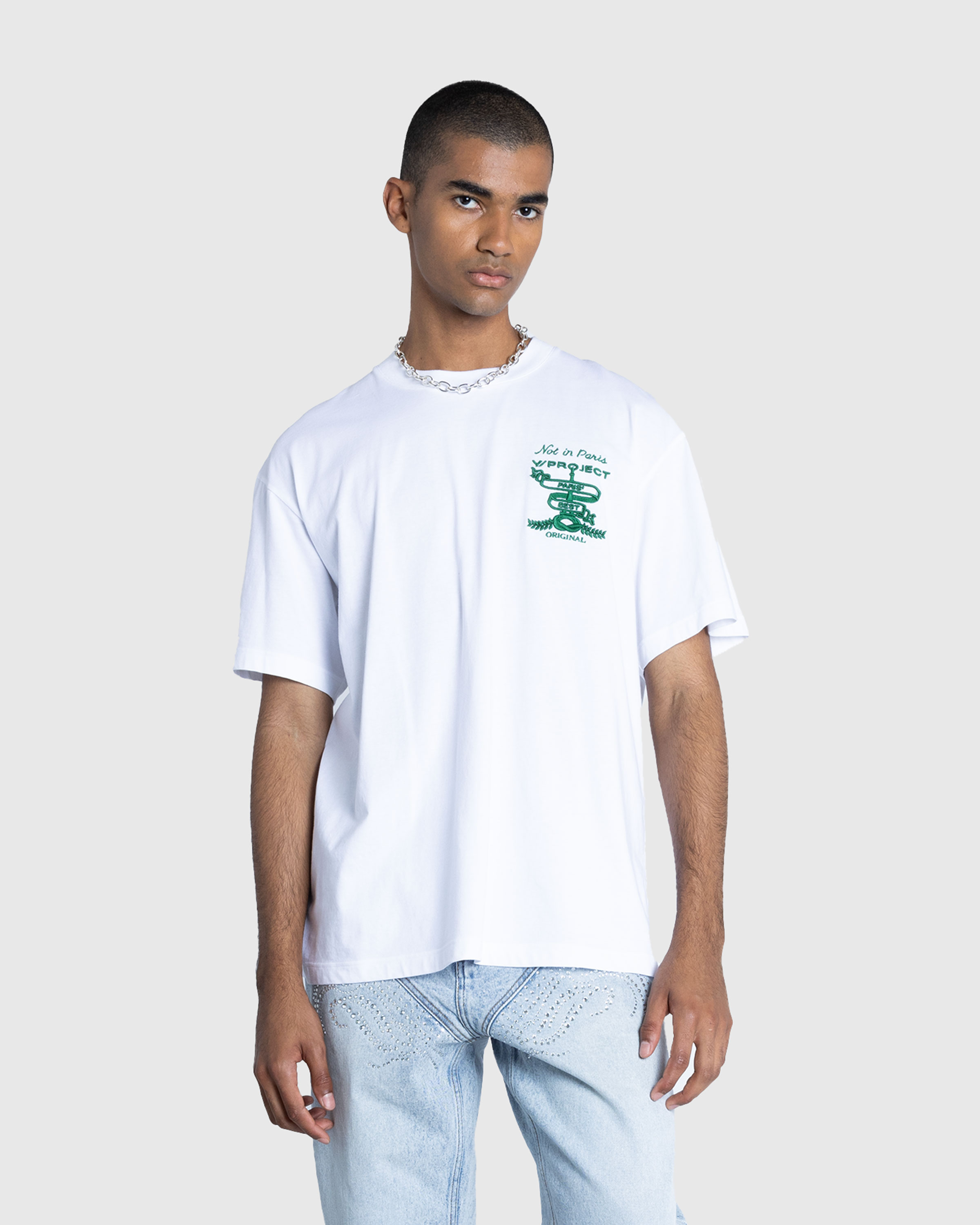 Y/Project x Highsnobiety – Not In Paris T-Shirt White - T-Shirts - White - Image 2