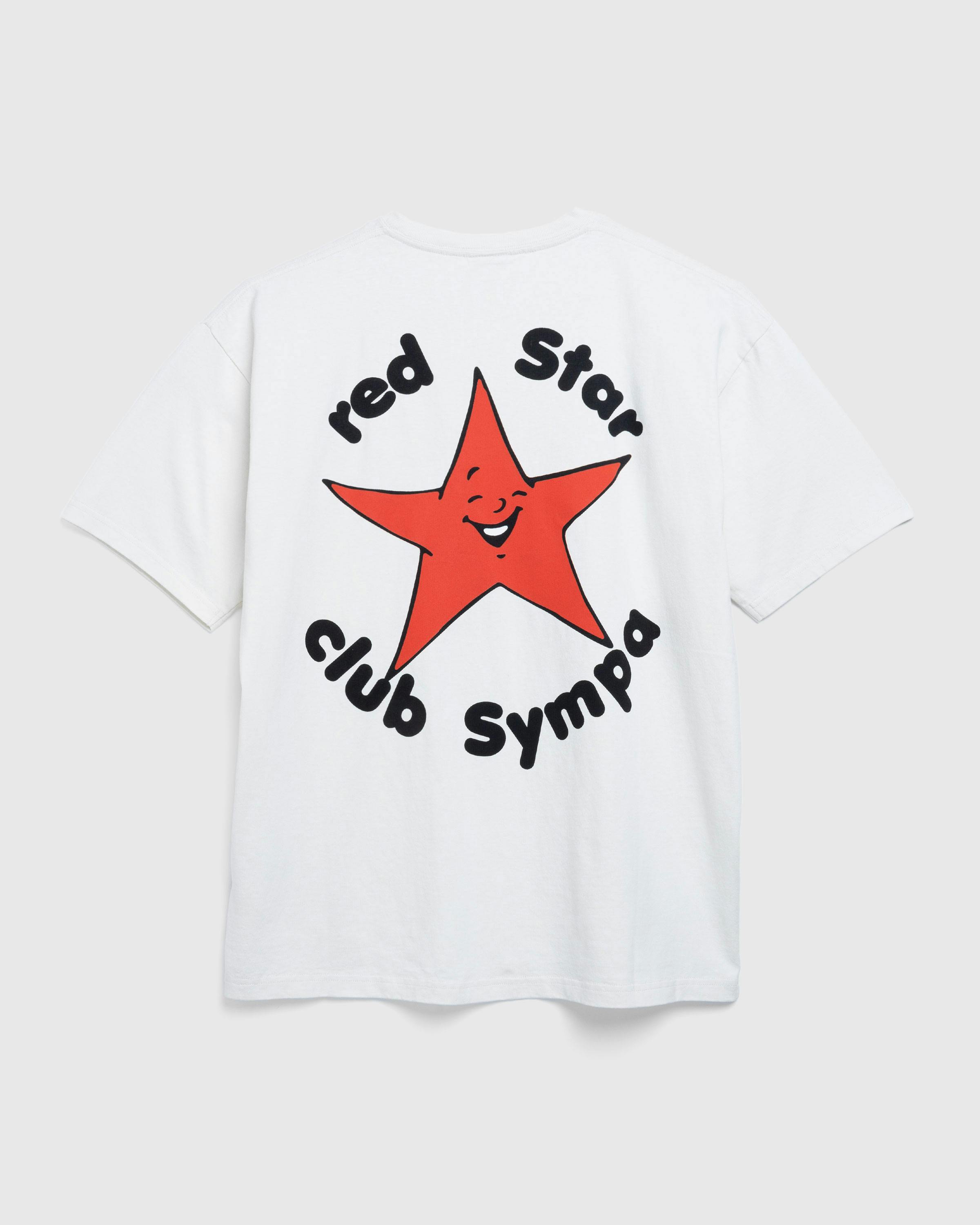 Red Star x Highsnobiety – Logo T-Shirt Light Beige - Tees - Beige - Image 1