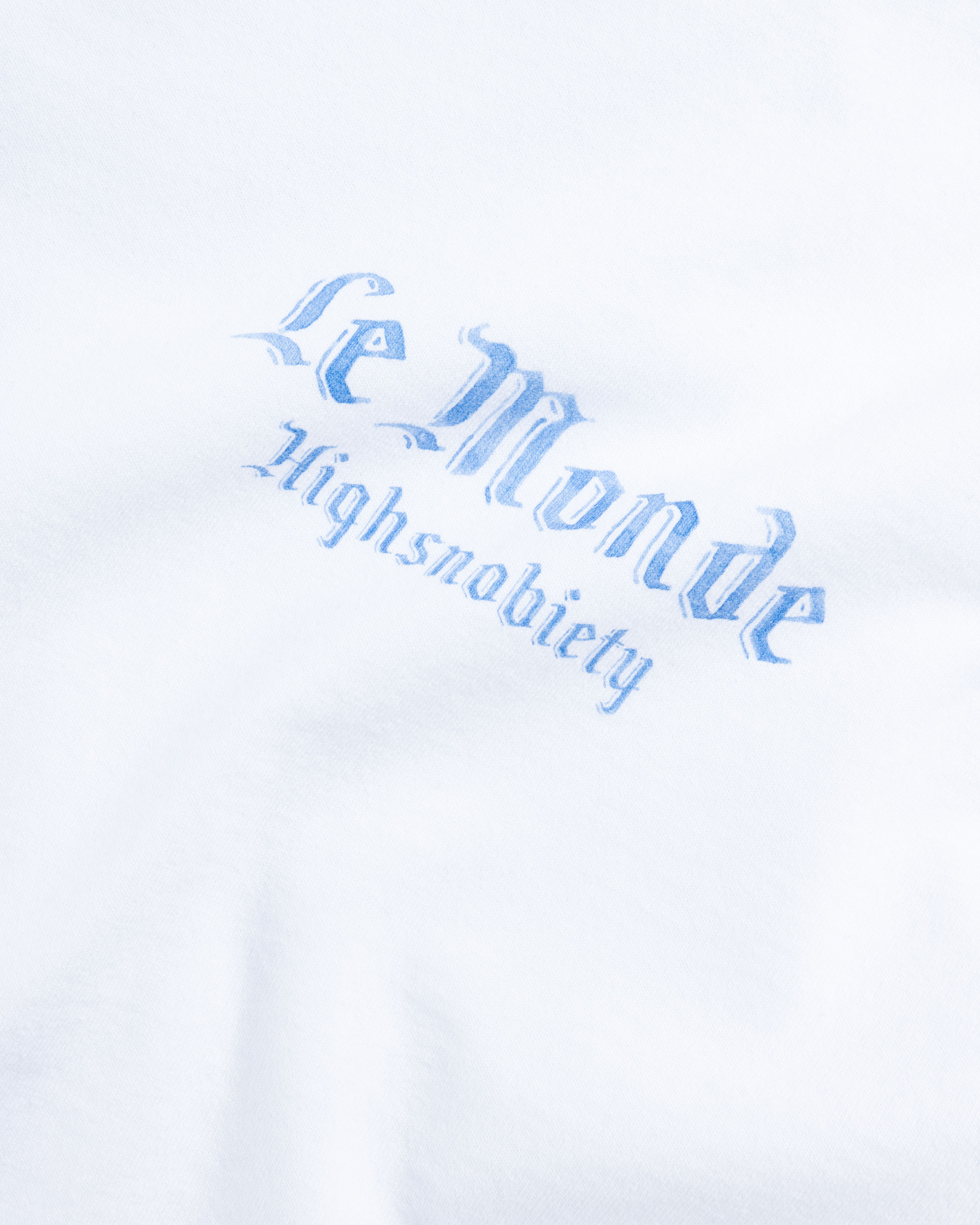 Le Monde x Highsnobiety – Watercolor T-Shirt White - T-Shirts - White - Image 7