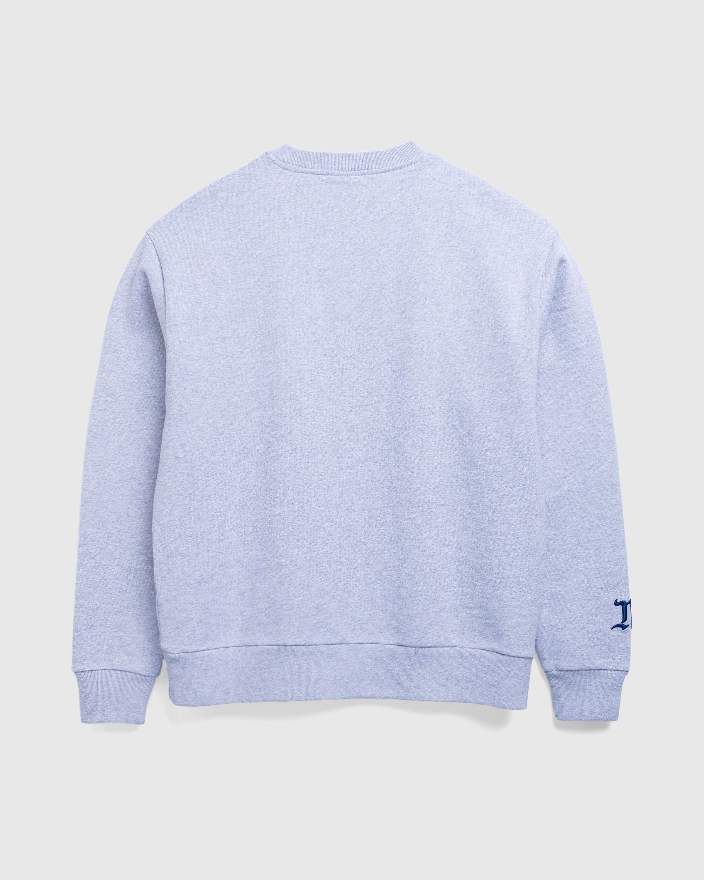 Le Monde x Highsnobiety – Logo Crewneck Grey - Sweatshirts - Grey - Image 3