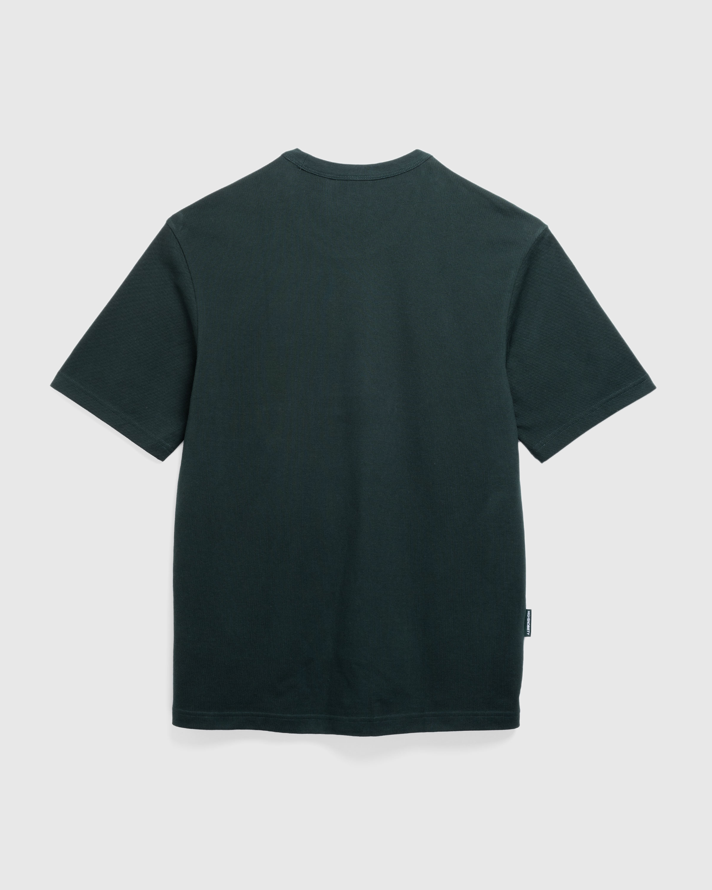 Lacoste x Highsnobiety – Piqué T-Shirt Green - T-Shirts - Green - Image 3