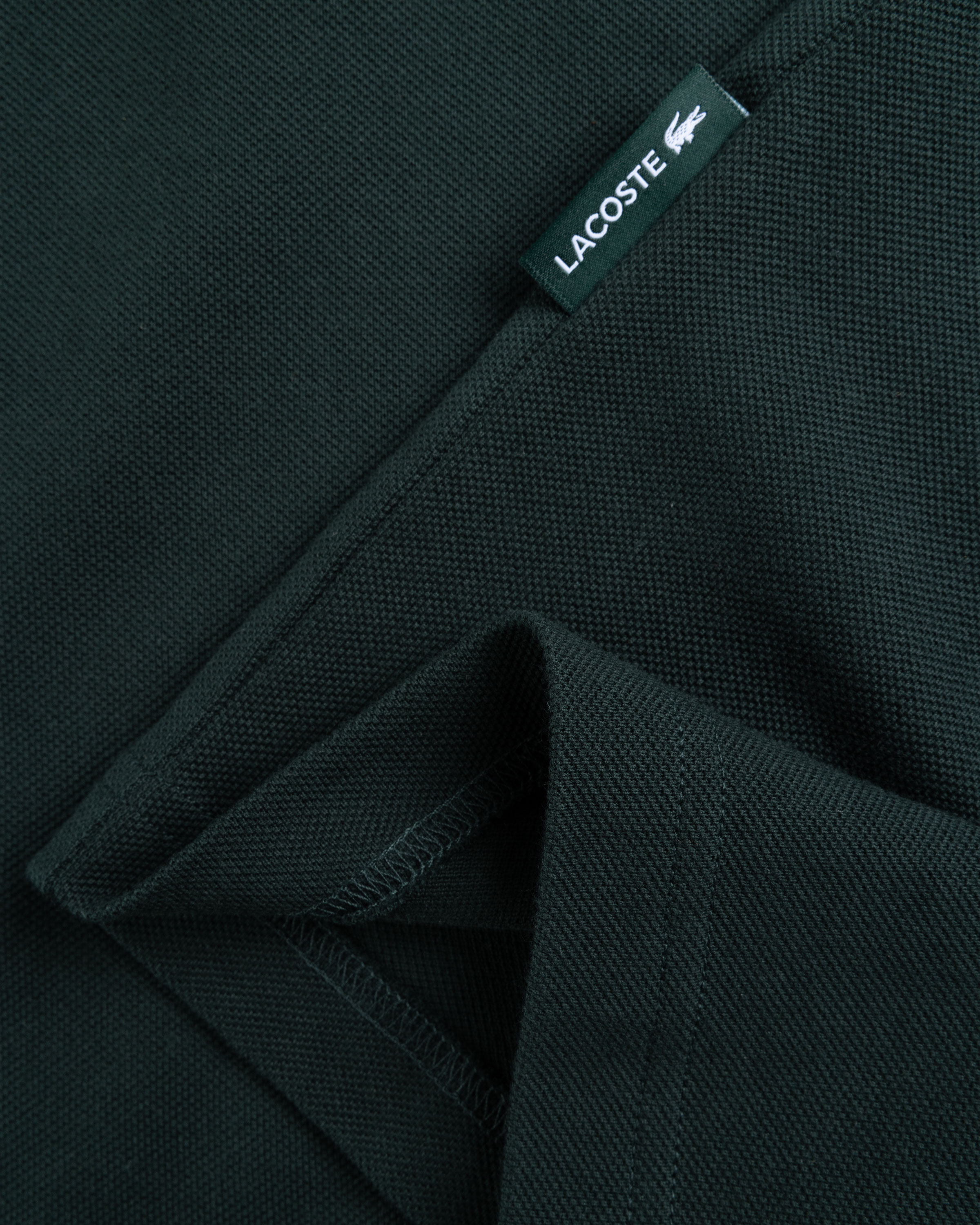 Lacoste x Highsnobiety – Piqué T-Shirt Green - T-Shirts - Green - Image 7