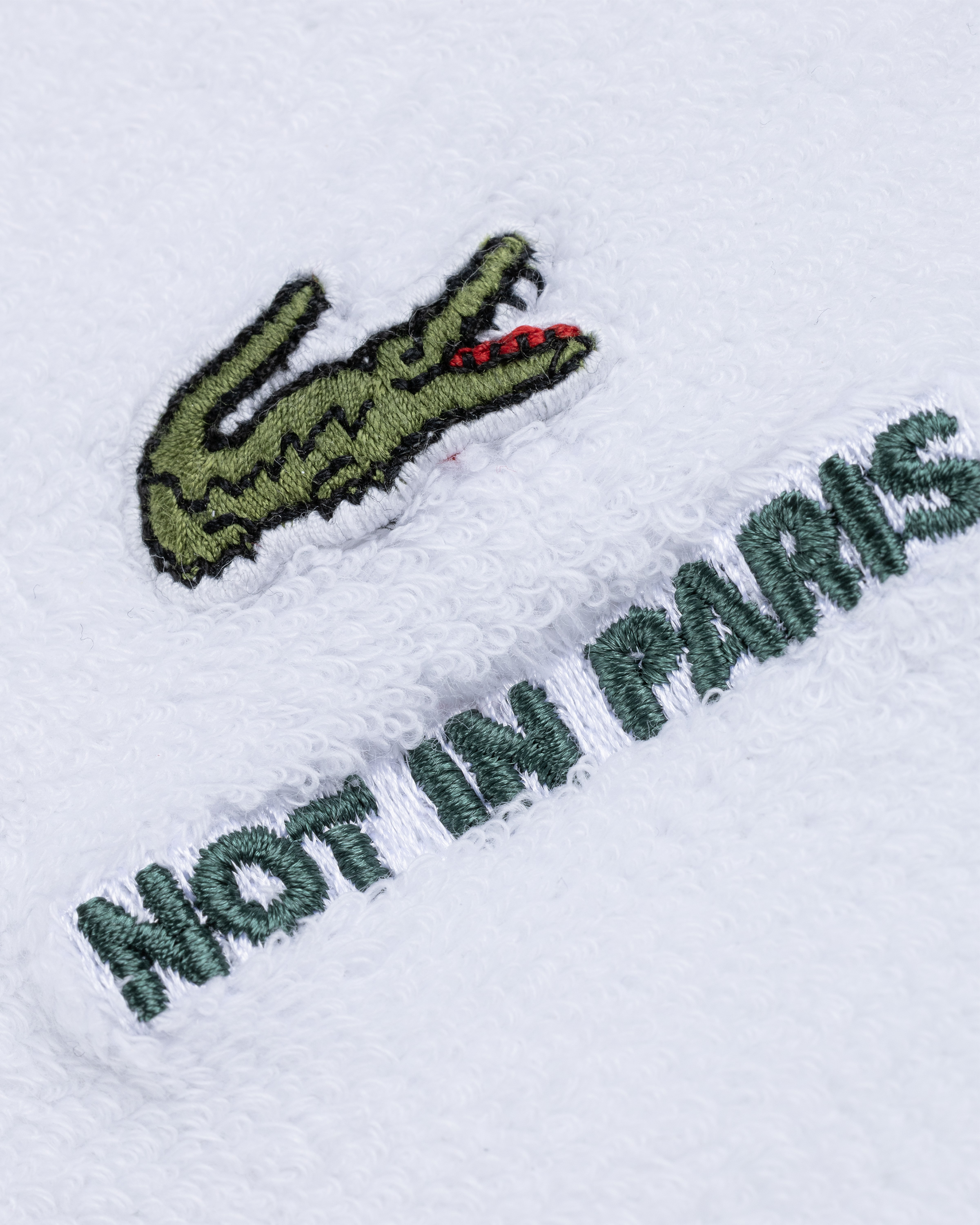 Lacoste x Highsnobiety – Not In Paris Sweatbands White - Sports Gear - White - Image 6