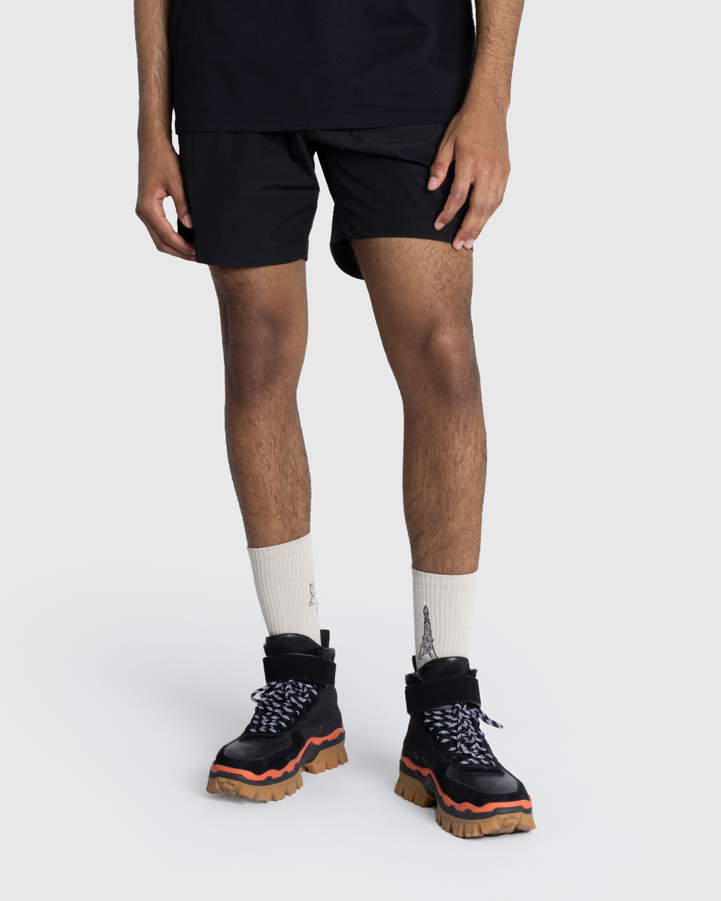 Highsnobiety – Not In Paris Nylon Shorts Black  - Bermuda Cuts - Black - Image 2