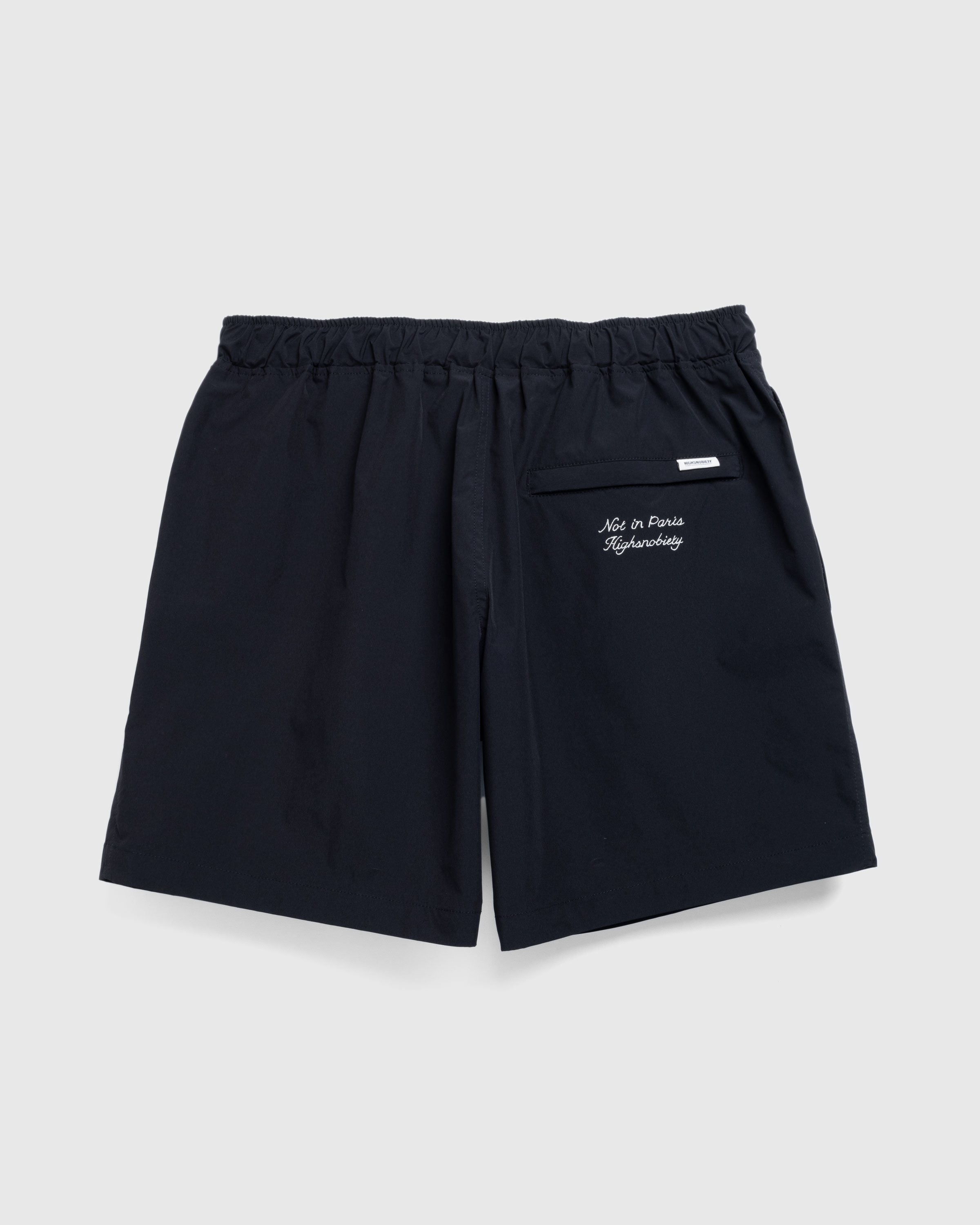Highsnobiety – Not In Paris Nylon Shorts Black  - Bermuda Cuts - Black - Image 3