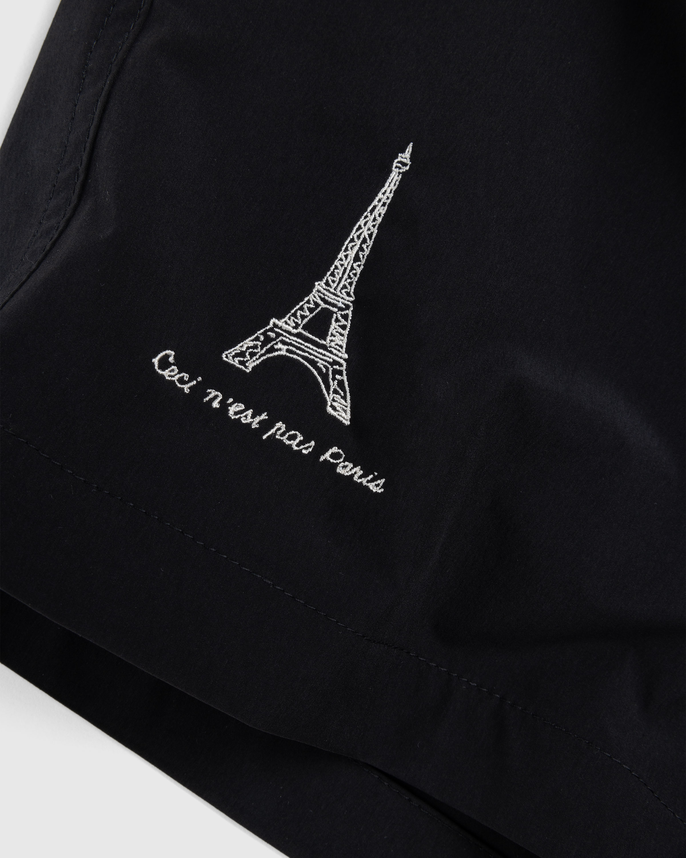 Highsnobiety – Not In Paris Nylon Shorts Black  - Bermuda Cuts - Black - Image 9