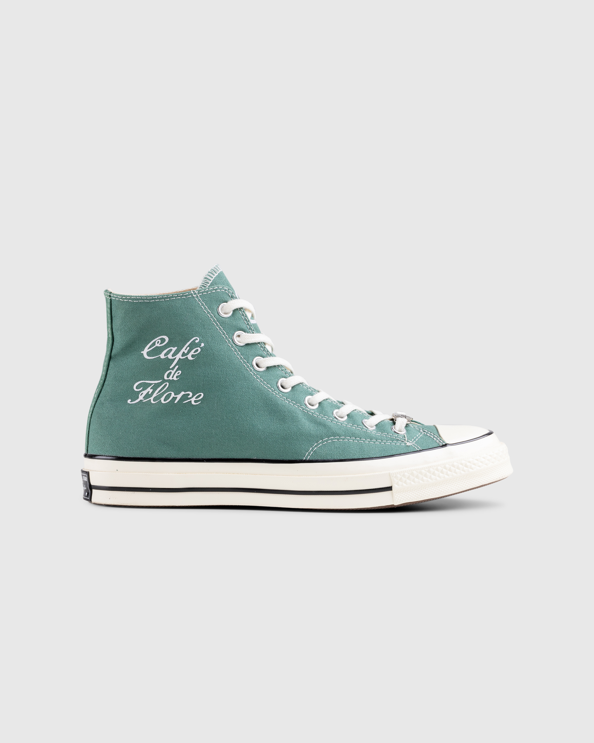 Café de Flore x Converse x Highsnobiety – Chuck 70 Green  - High Top Sneakers - Green - Image 1