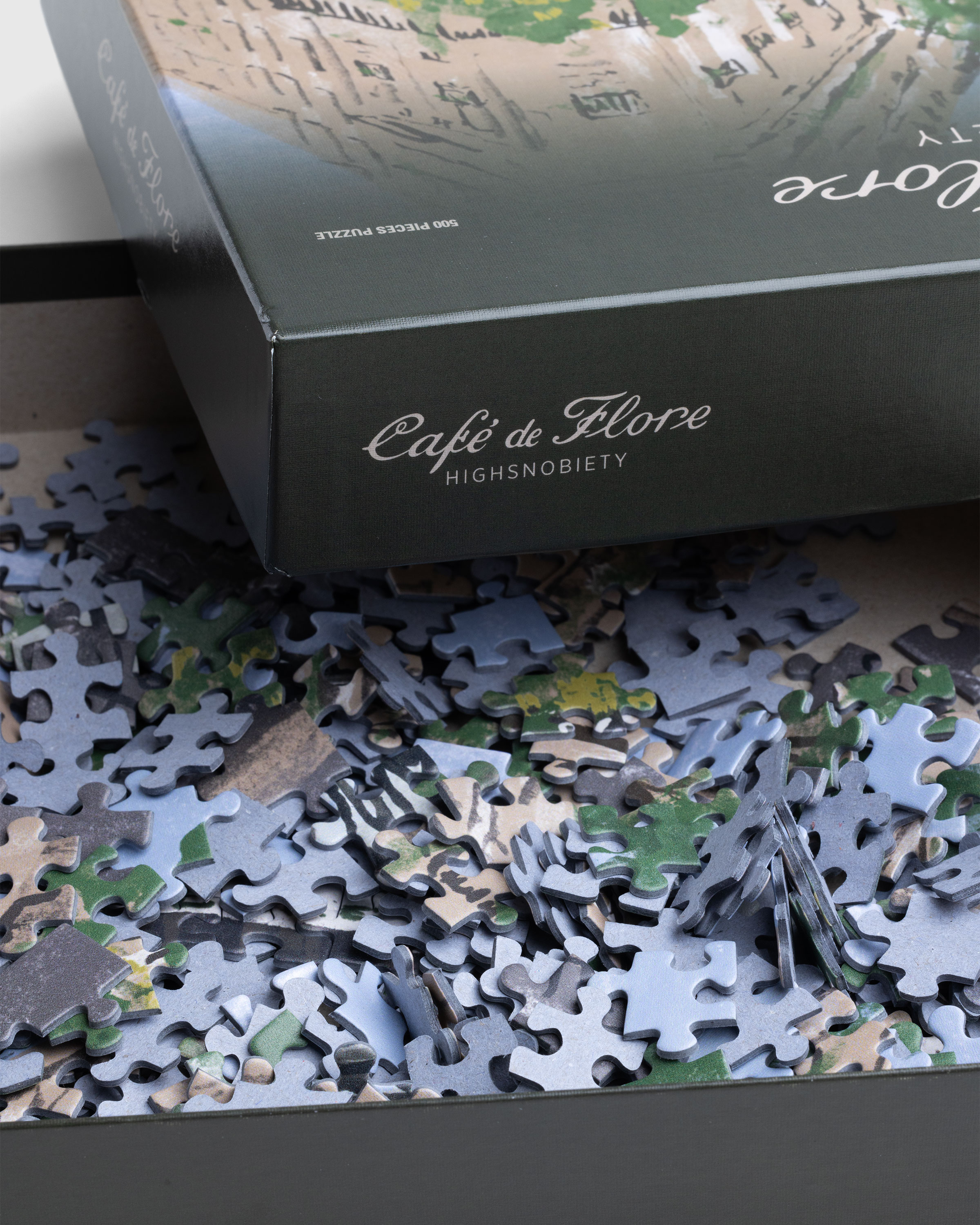 Café de Flore x Highsnobiety – Cityscape Puzzle Multi - Arts & Collectibles - Blue - Image 4