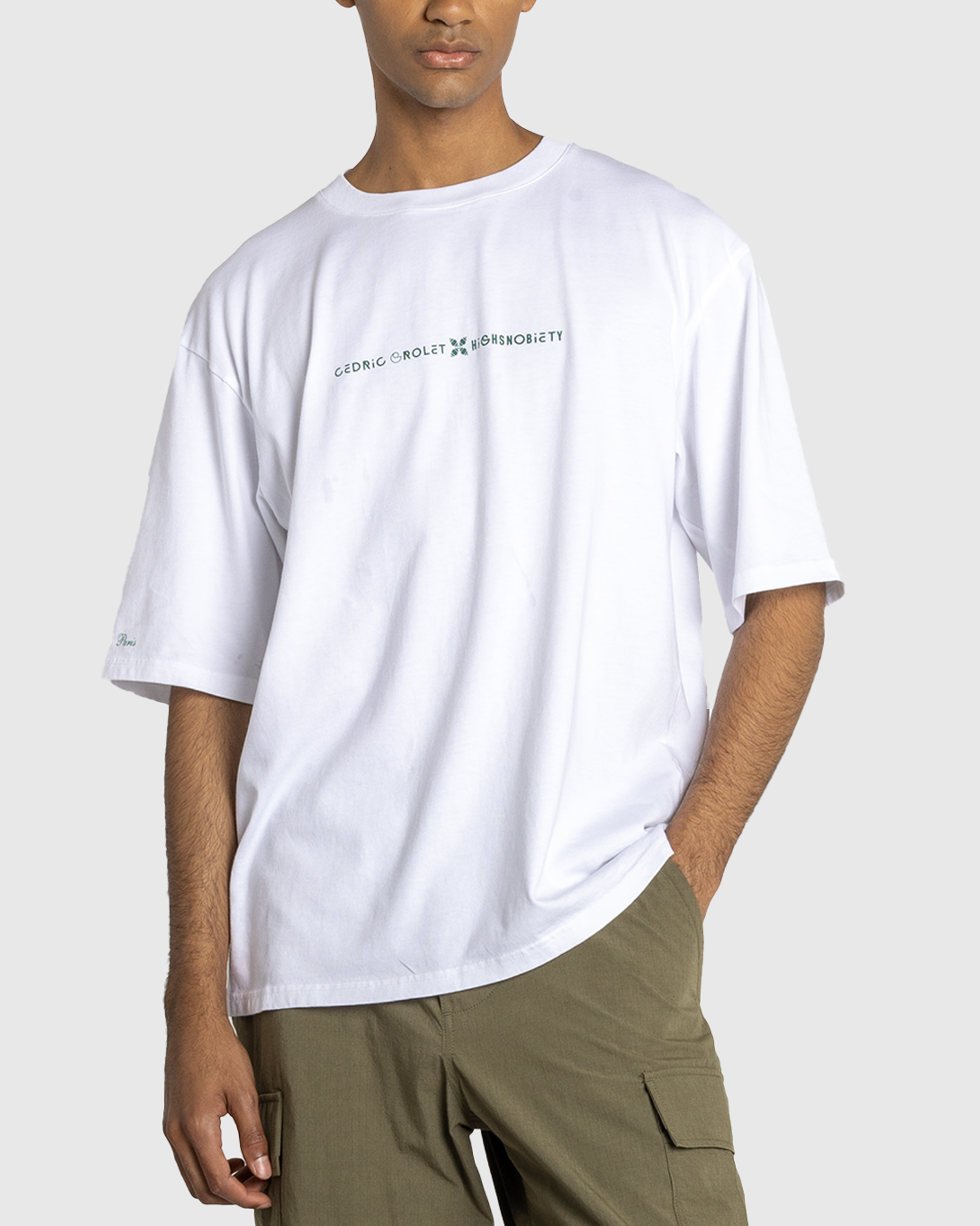 Cedric Grolet x Highsnobiety – Latte T-Shirt White - T-Shirts - Beige - Image 6
