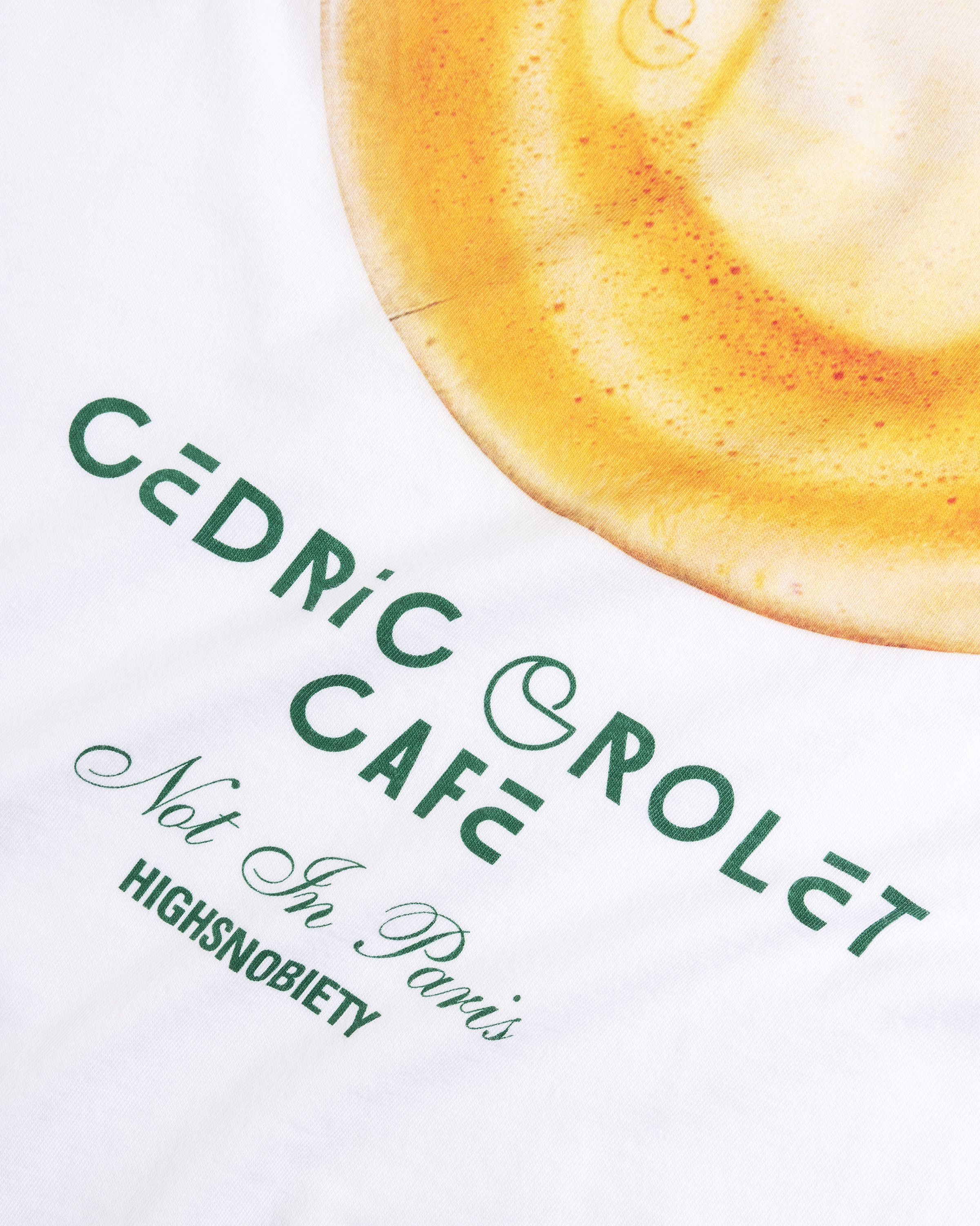 Cedric Grolet x Highsnobiety – Latte T-Shirt White - T-Shirts - Beige - Image 8