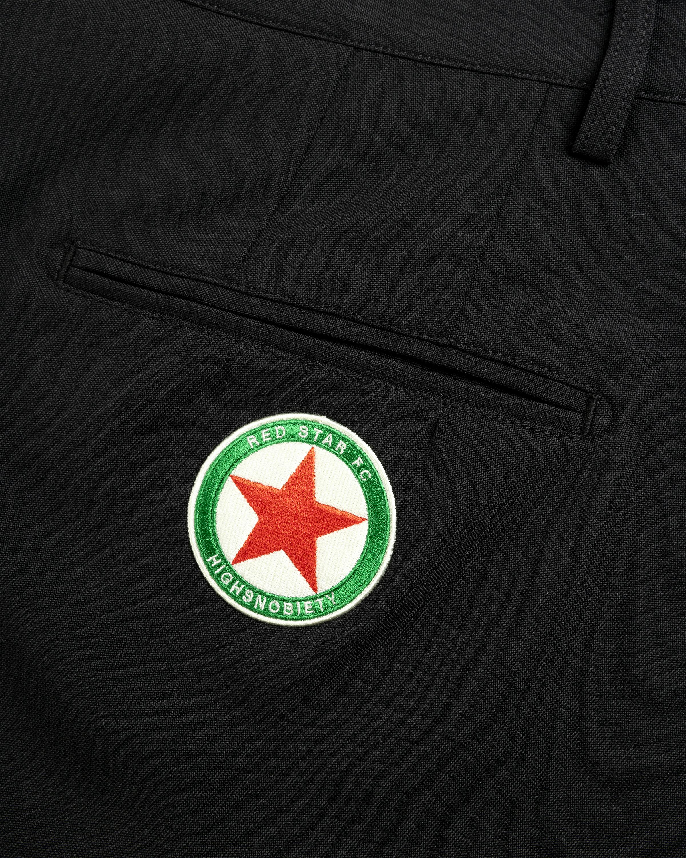 Red Star x Highsnobiety – Suiting Shorts - Bermuda Cuts - Black - Image 7