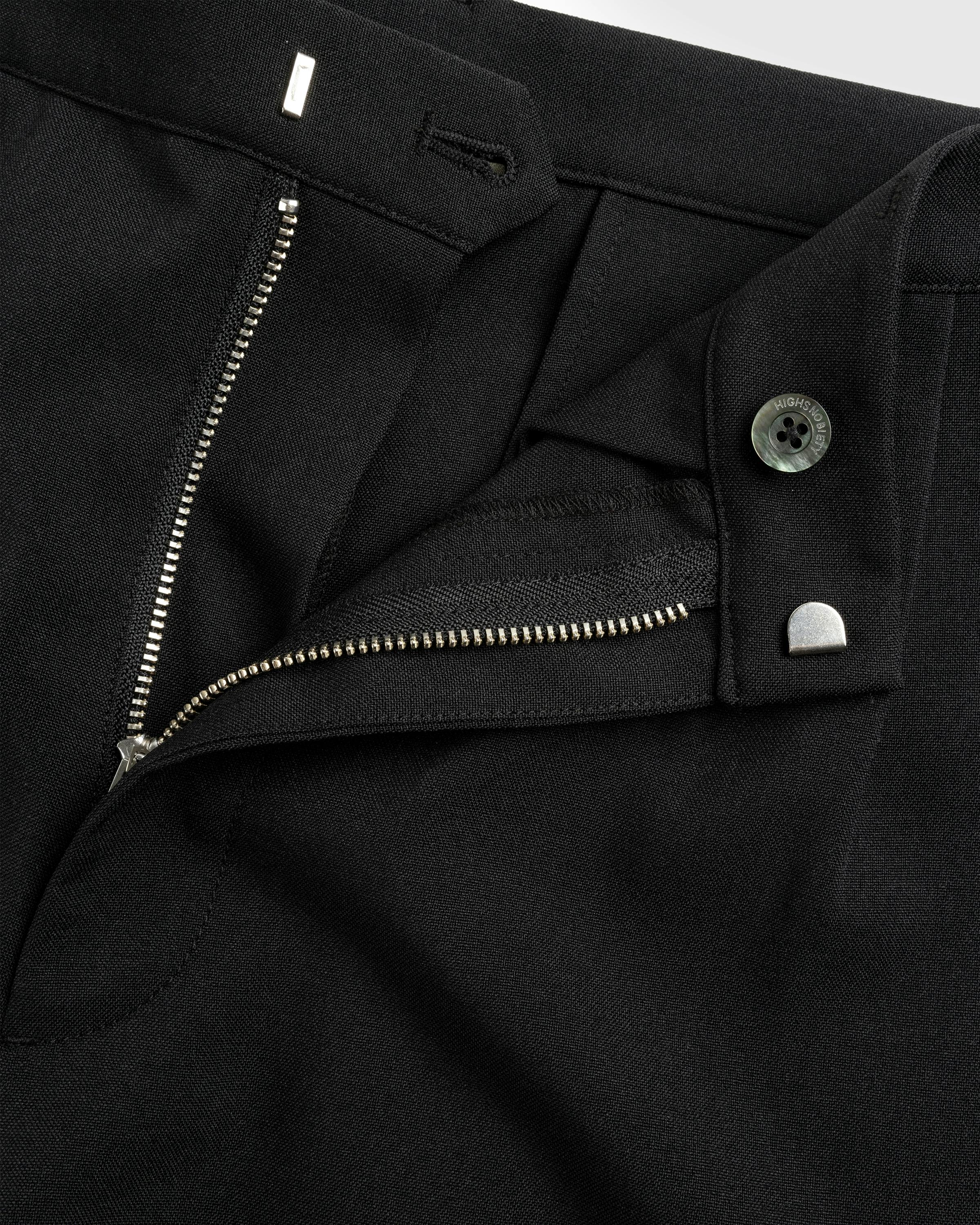 Red Star x Highsnobiety – Suiting Shorts - Bermuda Cuts - Black - Image 8