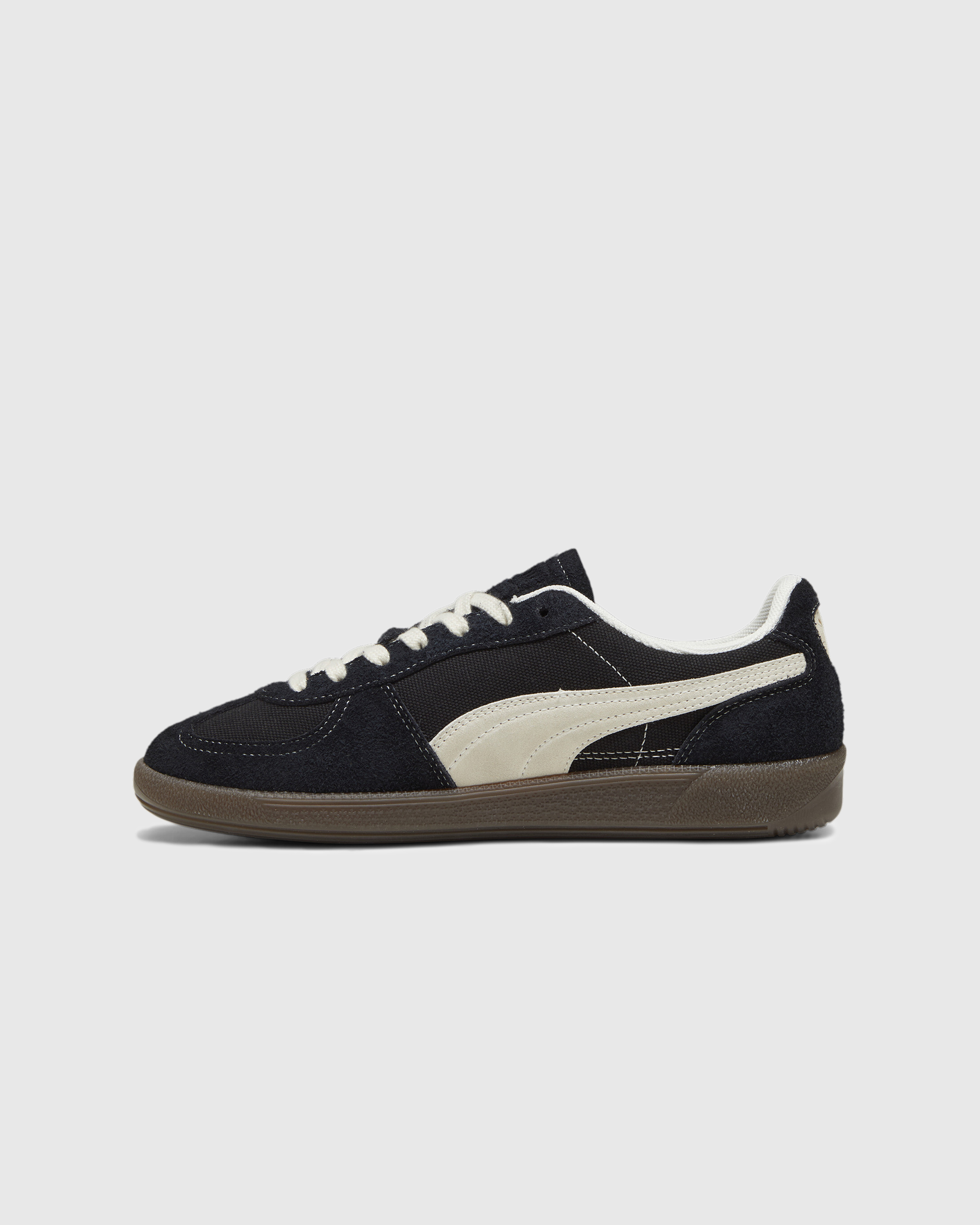 Puma – Palermo Vintage Black/Frosted Ivory/Gum - Low Top Sneakers - Black - Image 2