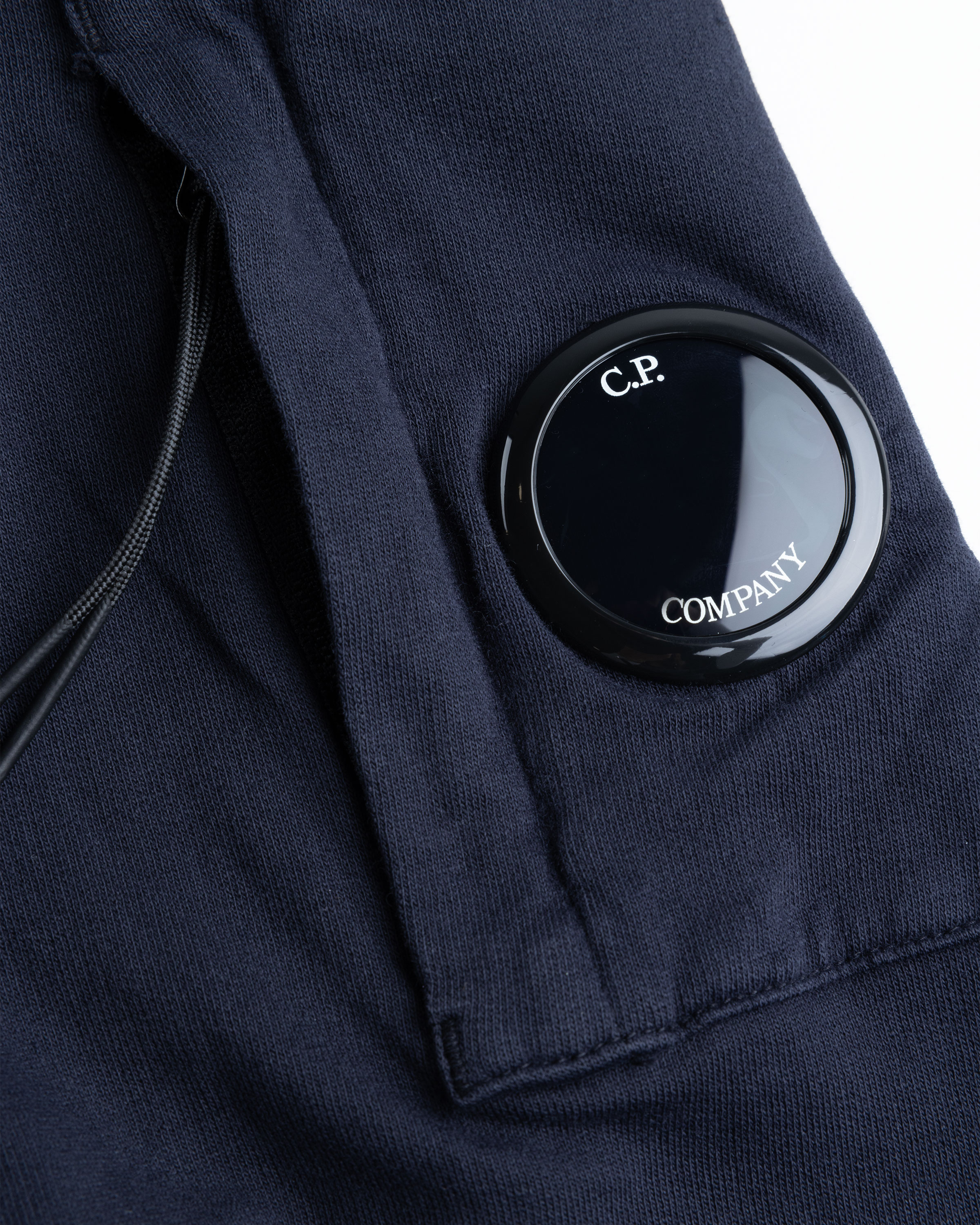 C.P. Company – Light Fleece Sweatshirt Total Eclipse - Hoodies - Grey - Image 7