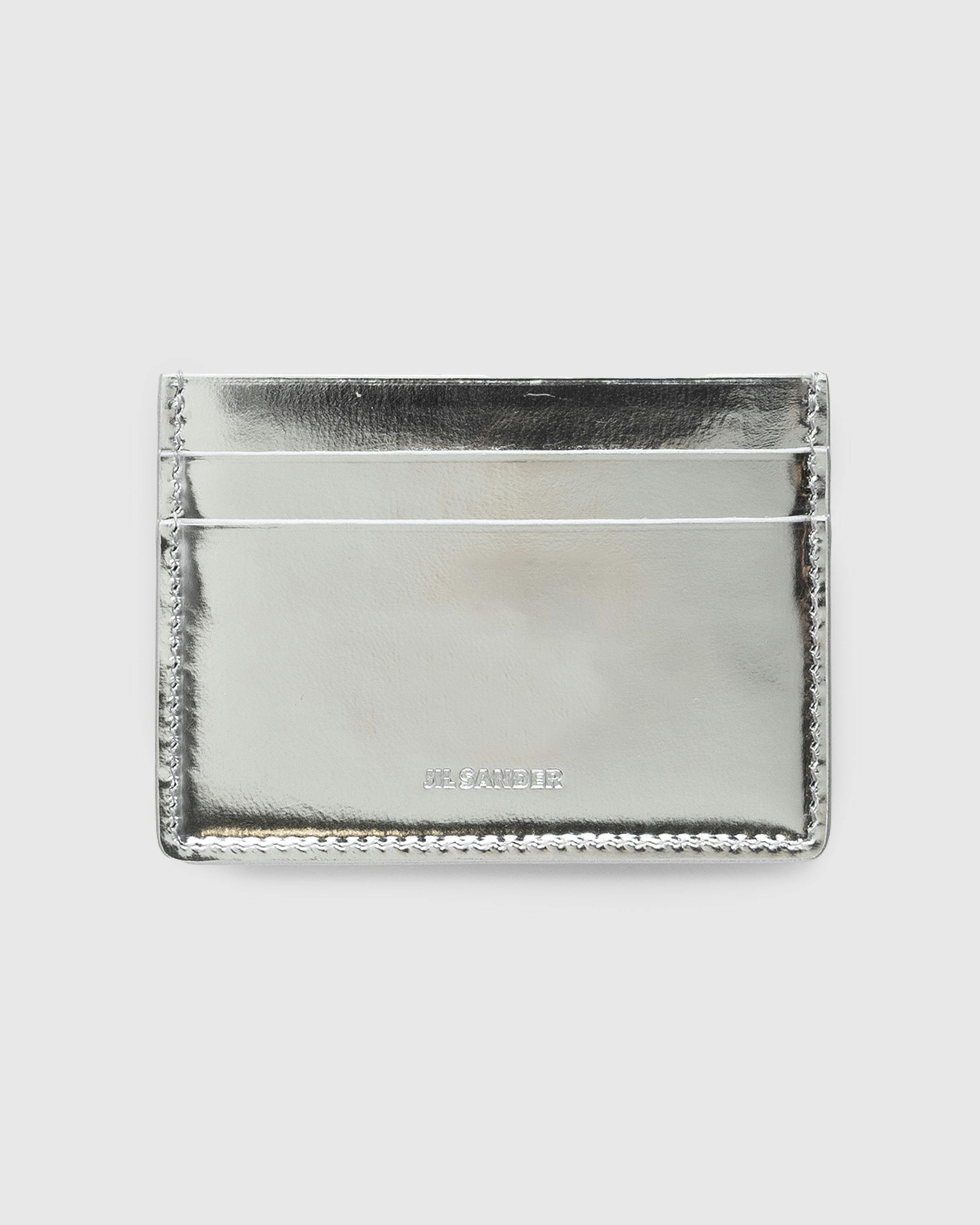 Jil Sander – Card Holder Silver - Card Holders - Silver - Image 1