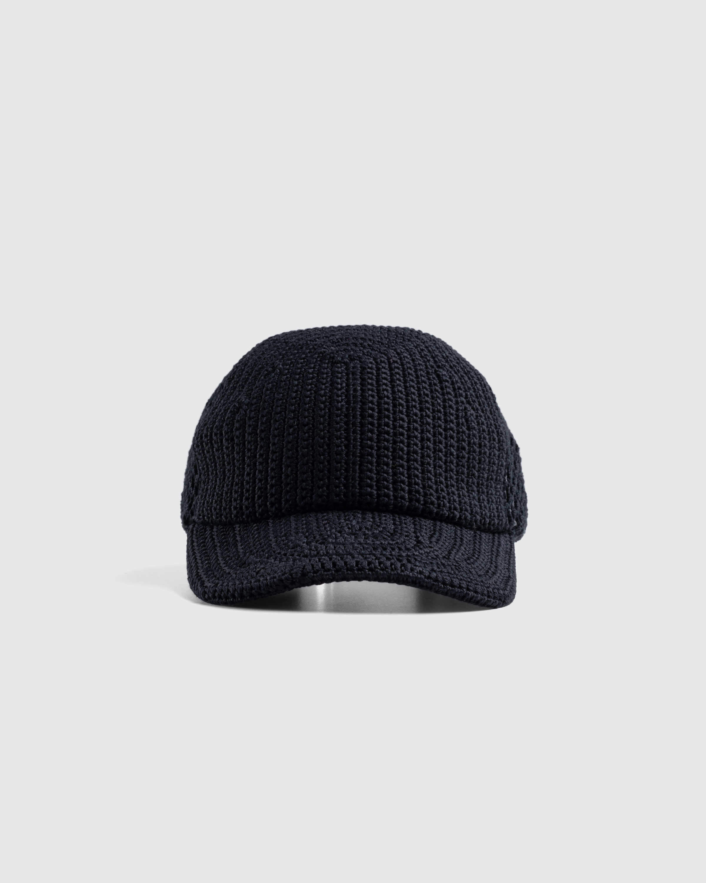 SSU – Crochet Trucker Hat Black - Caps - Black - Image 3