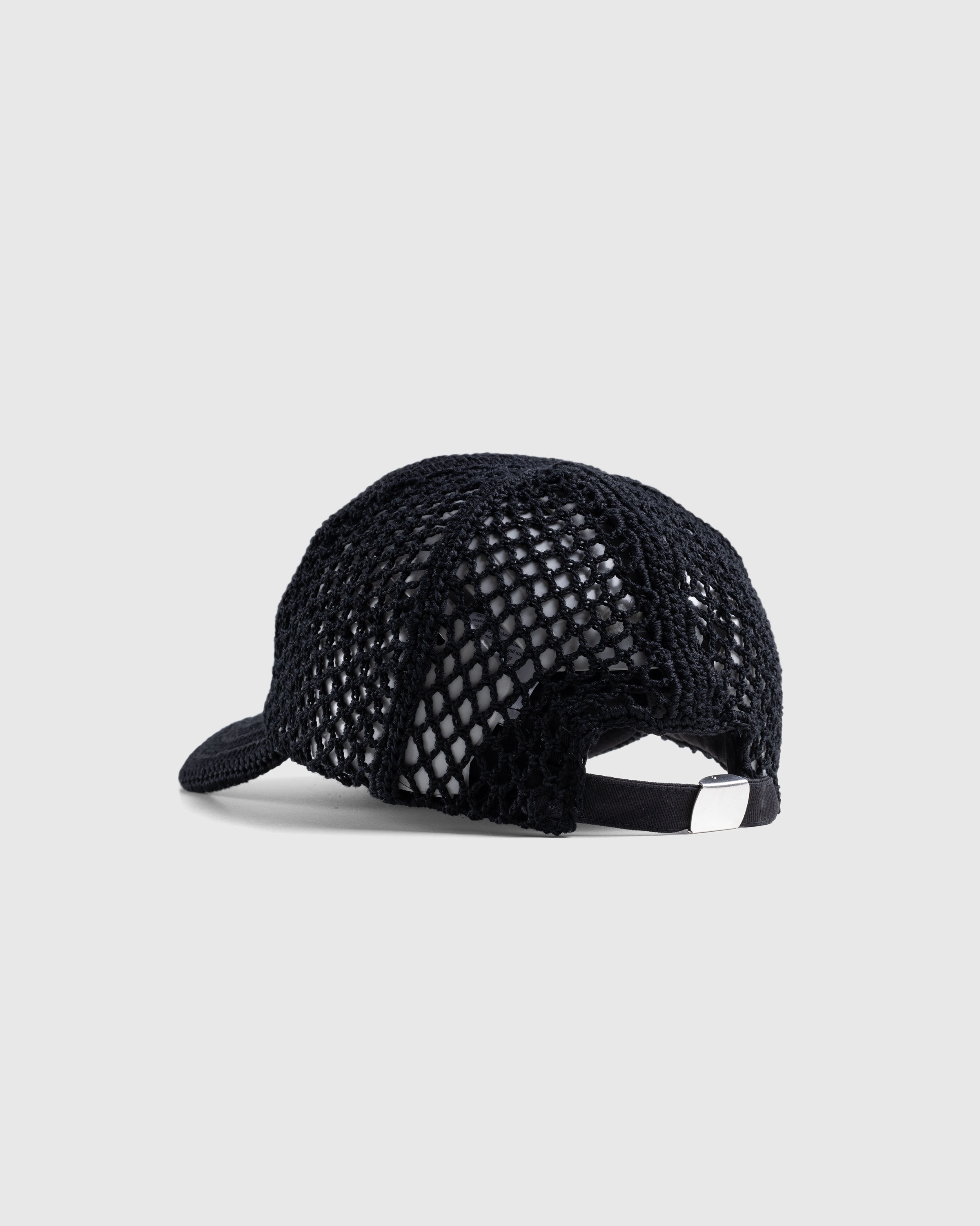SSU – Crochet Trucker Hat Black - Caps - Black - Image 4