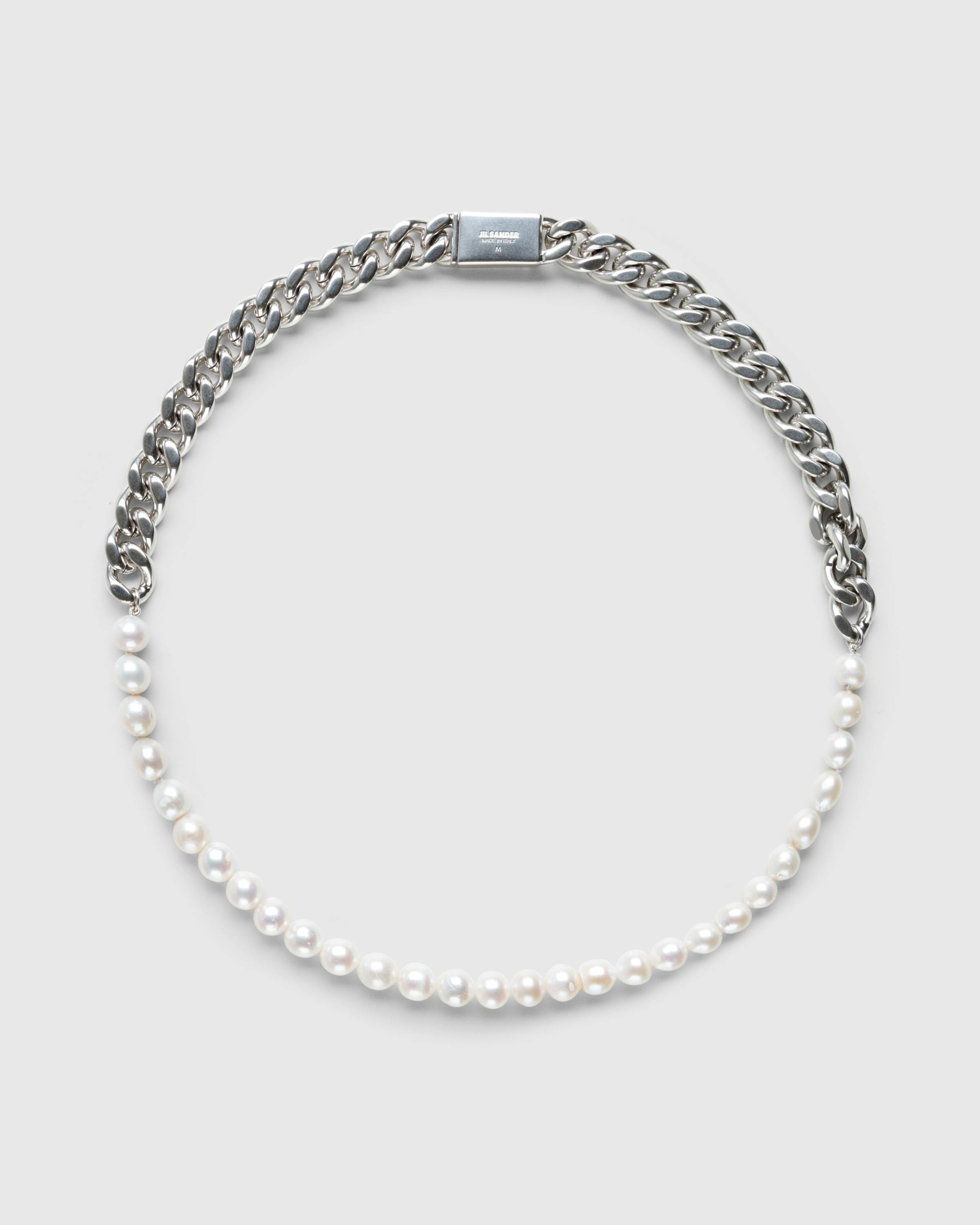 Jil Sander – DM7 Necklace  - Necklaces - Silver - Image 1