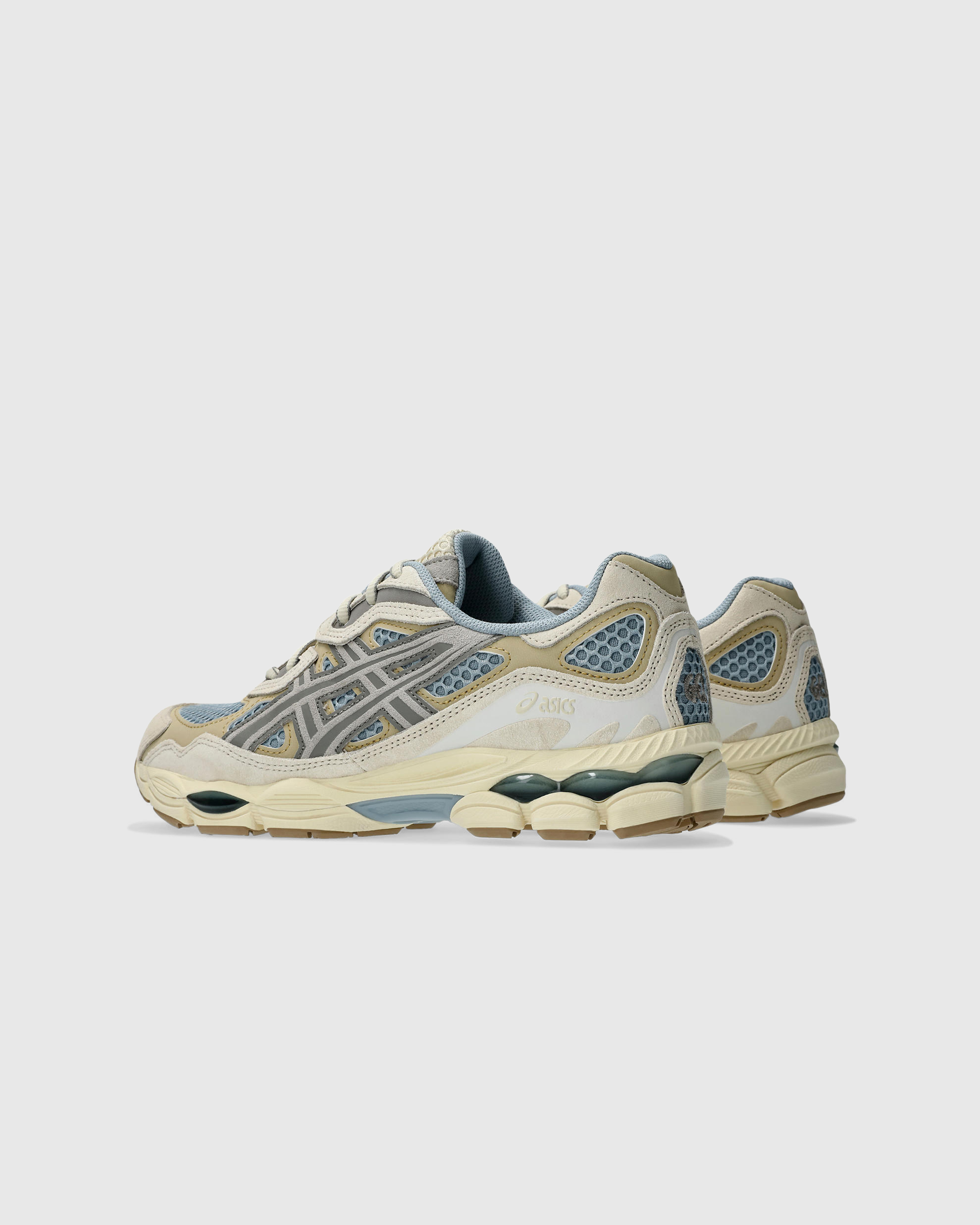 asics – GEL-NYC Dolphin Grey/Oyster Grey - Low Top Sneakers - Grey - Image 4