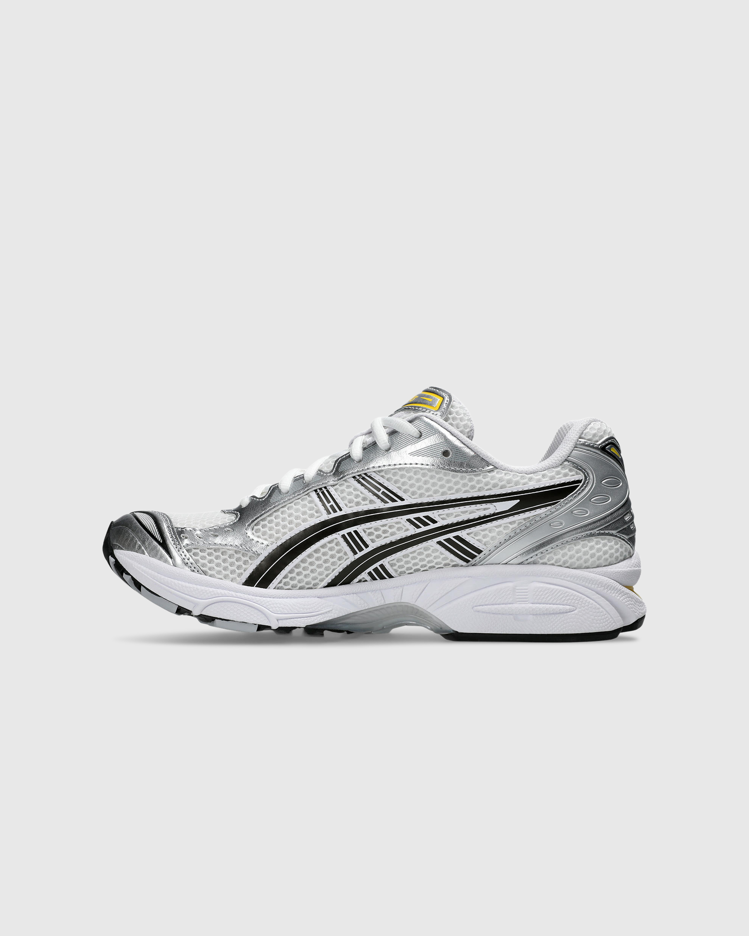 asics – GEL-KAYANO 14 White/Tai-Chi Yellow - Low Top Sneakers - Silver - Image 2