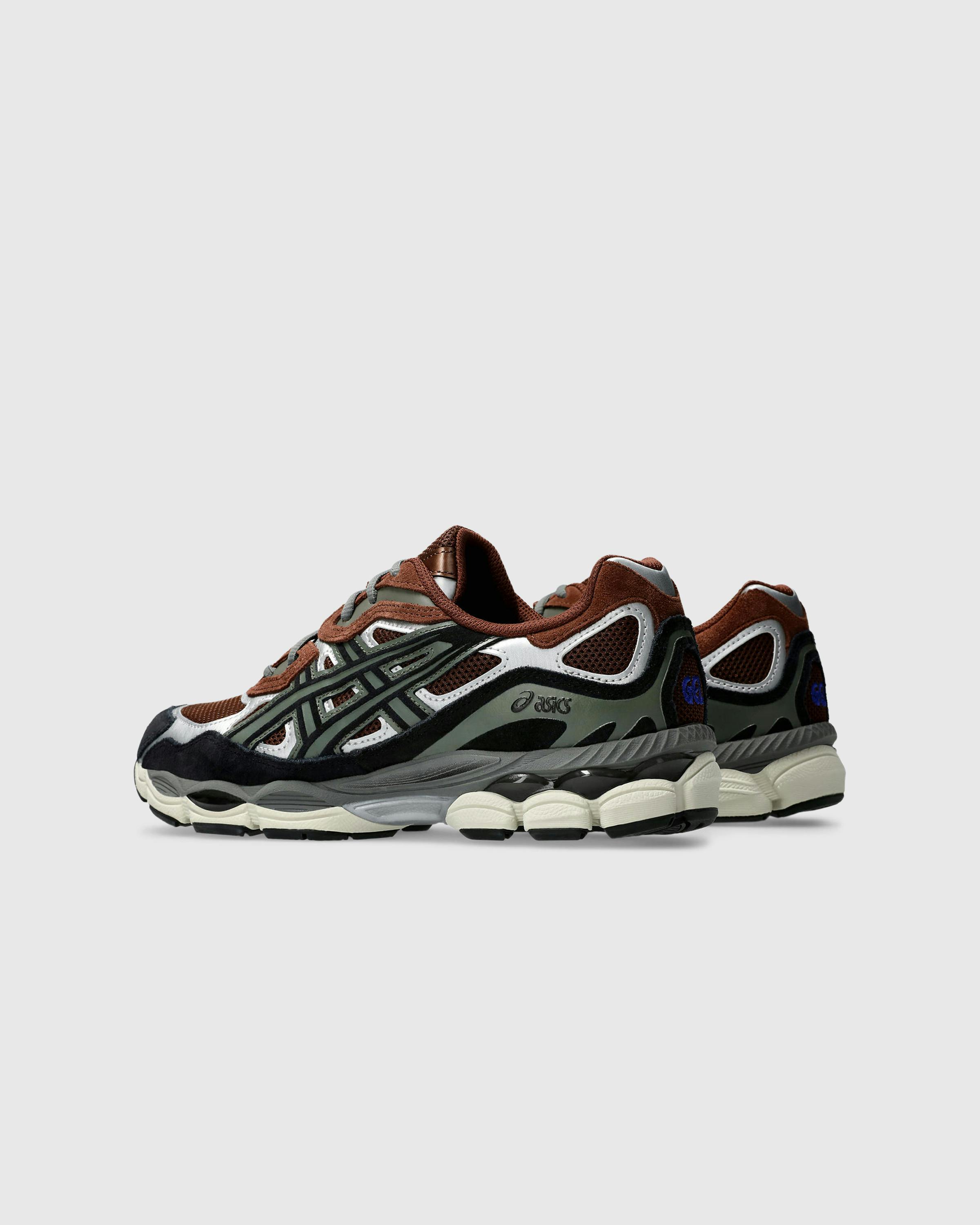 asics – GEL-NYC Reddish Brown/Black - Low Top Sneakers - Brown - Image 4