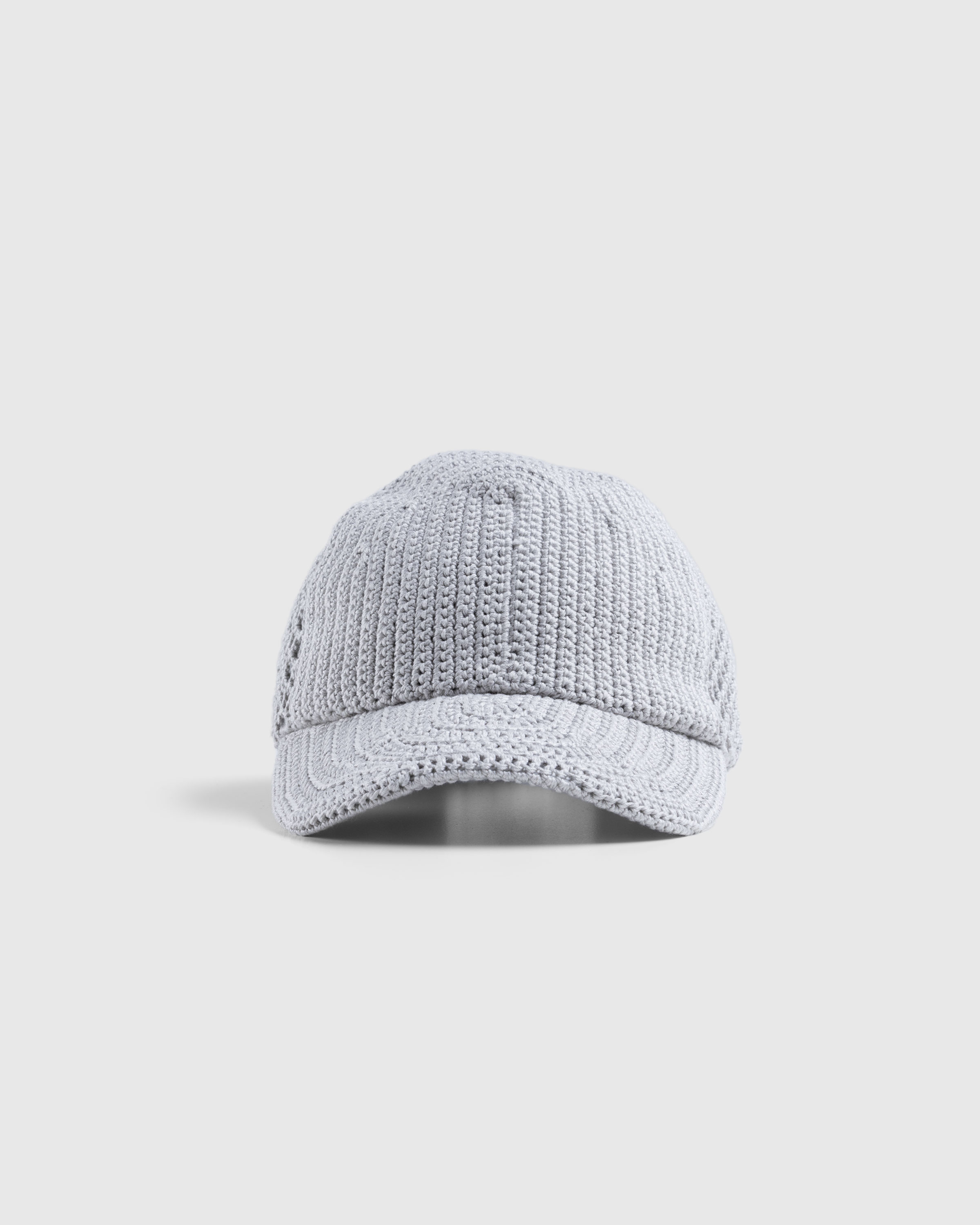SSU – Crochet Trucker Hat Ice Grey - Caps - Grey - Image 3