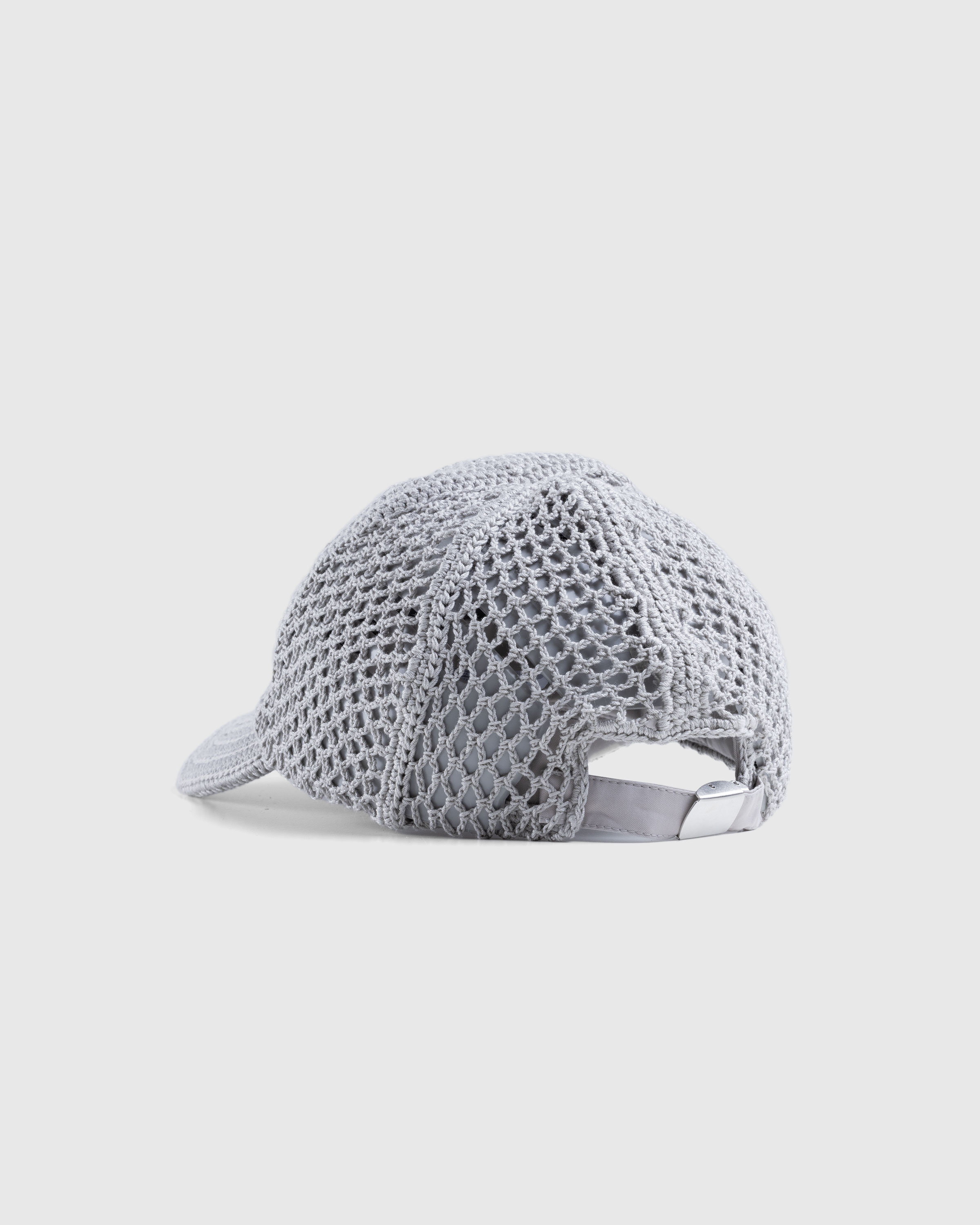 SSU – Crochet Trucker Hat Ice Grey - Caps - Grey - Image 4